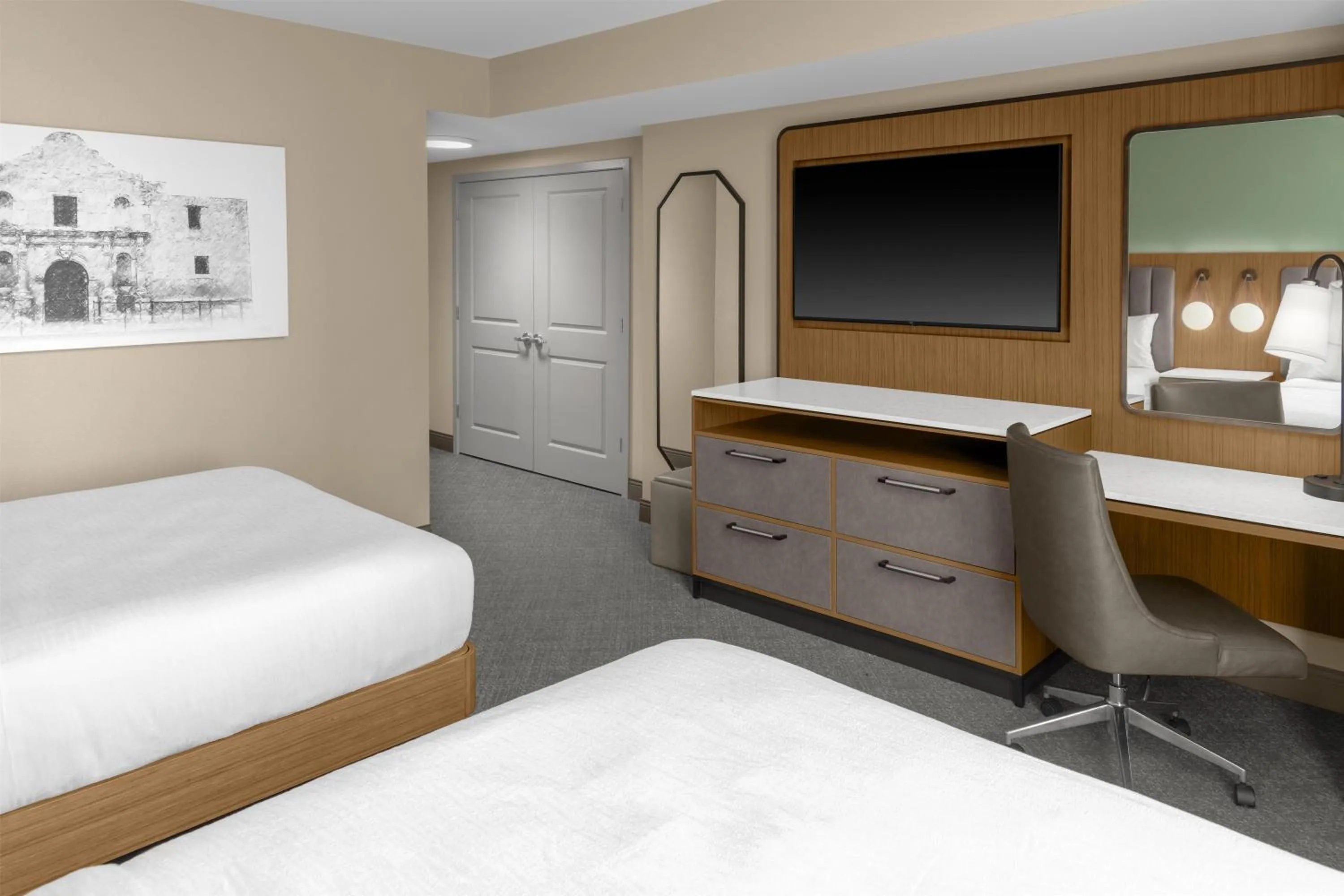 Bedroom, Bed in Embassy Suites San Antonio Riverwalk-Downtown