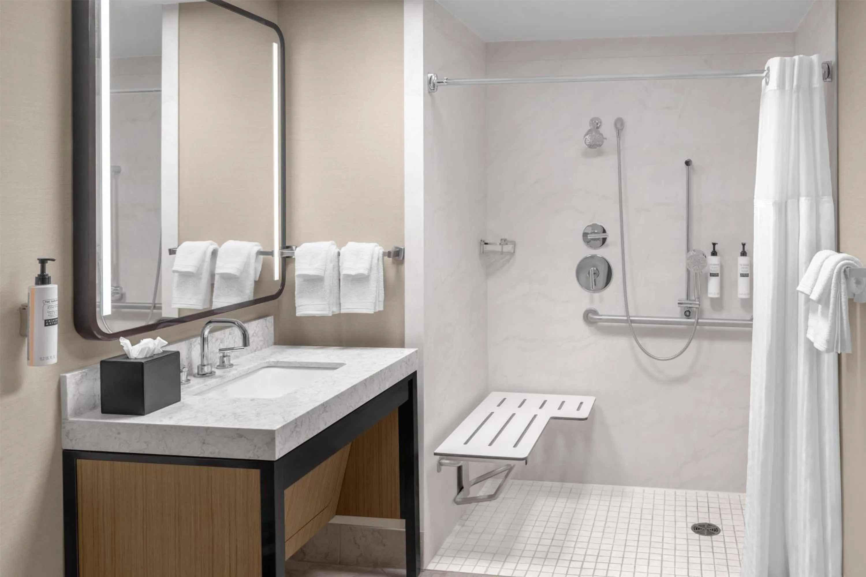 Bathroom in Embassy Suites San Antonio Riverwalk-Downtown