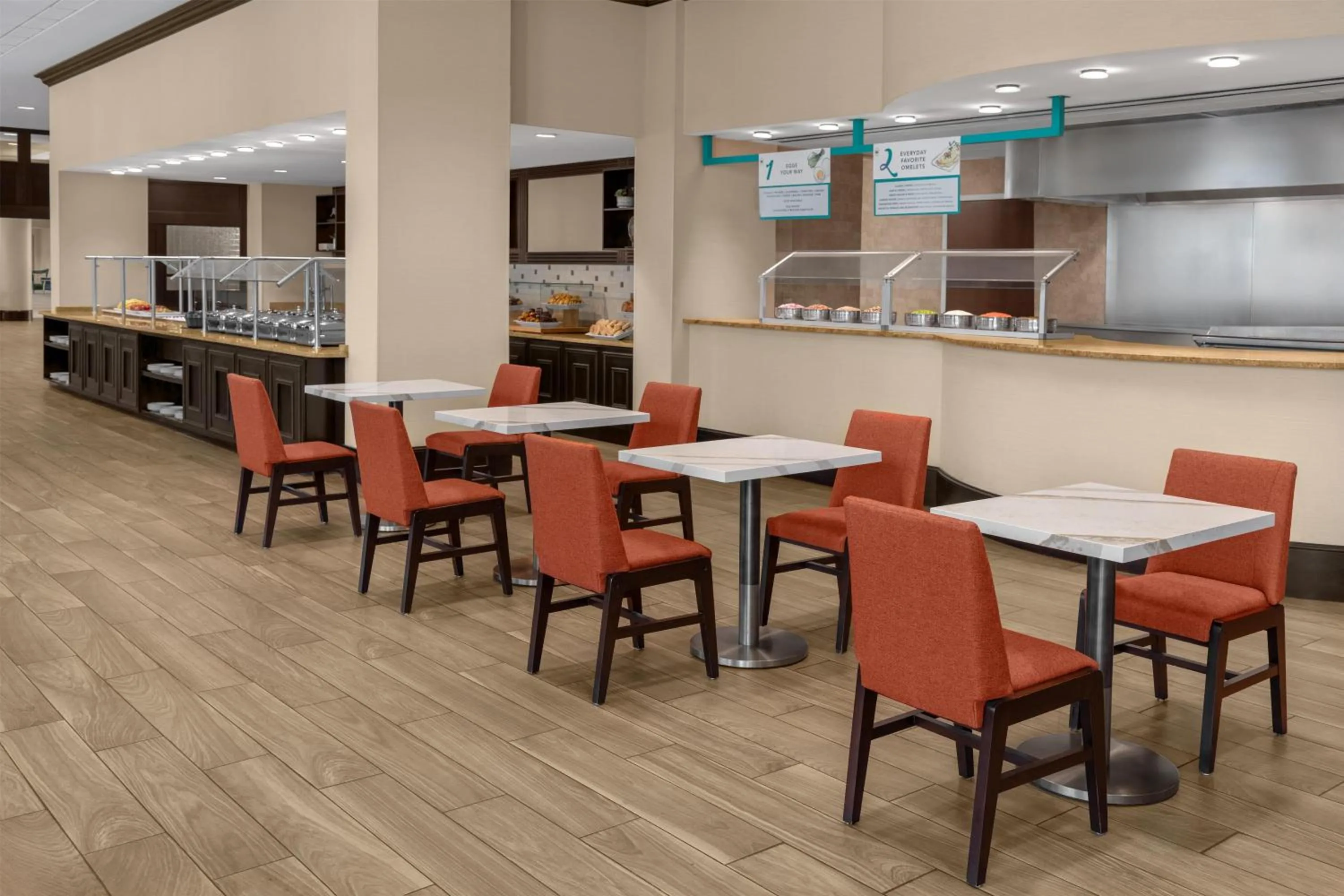 Breakfast in Embassy Suites San Antonio Riverwalk-Downtown