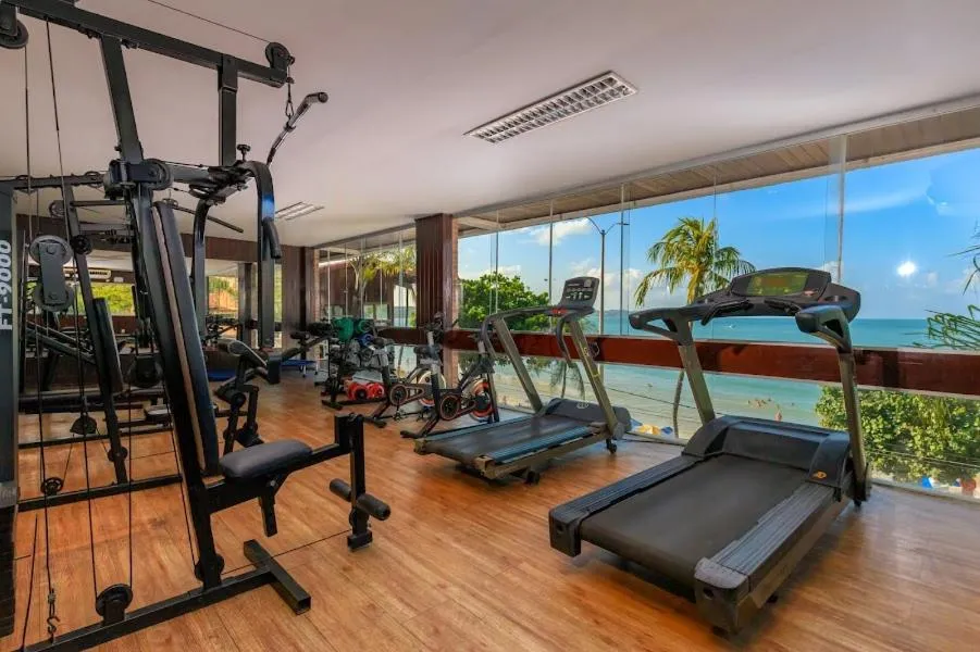 Fitness centre/facilities in D Beach Resort