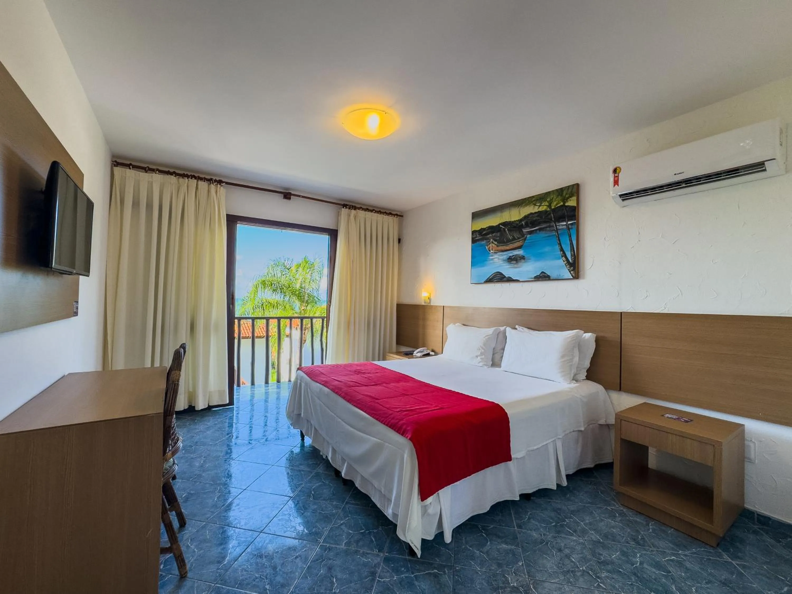 Bed in D Beach Resort