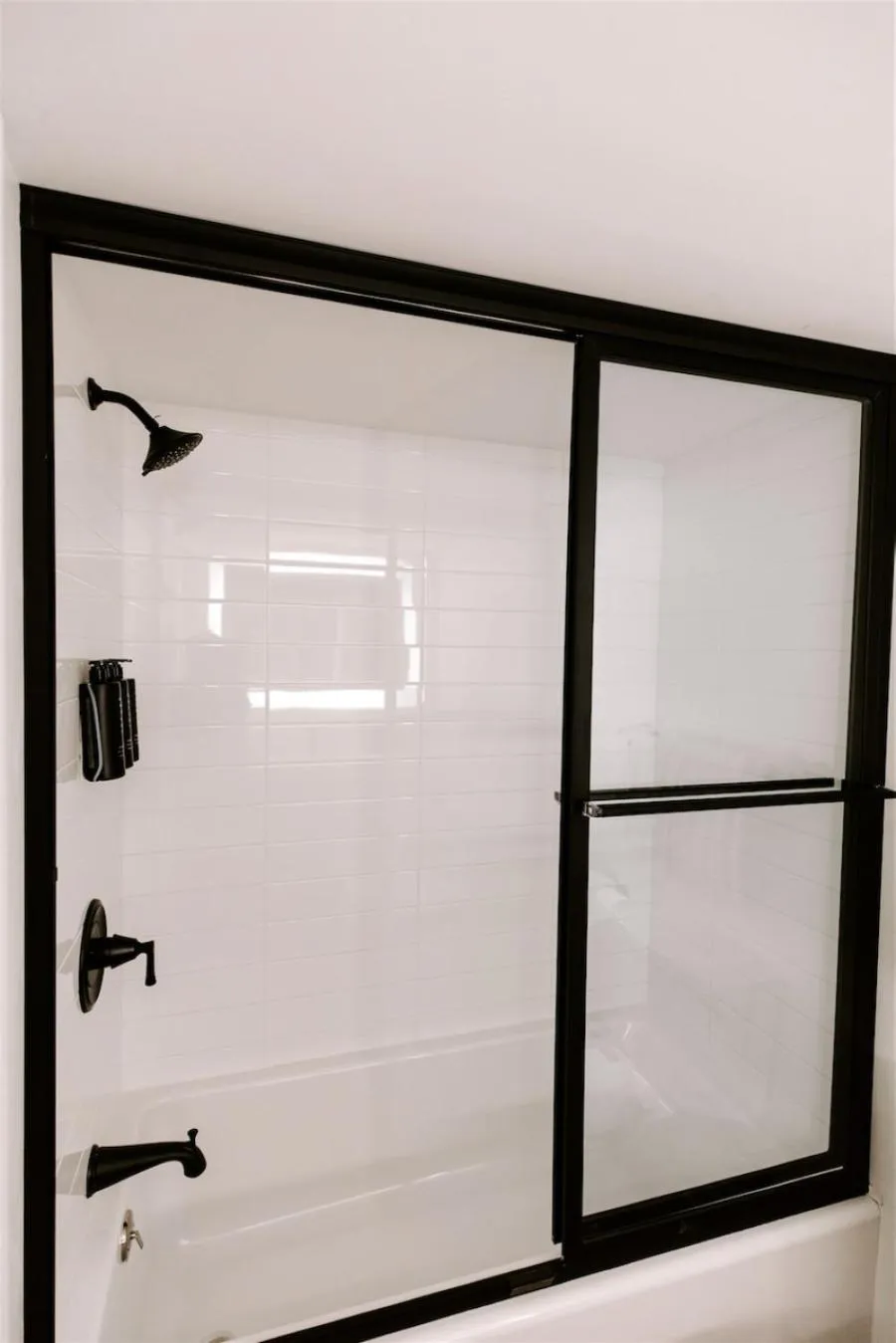 Shower in SeaLoft Oceanfront Hotel