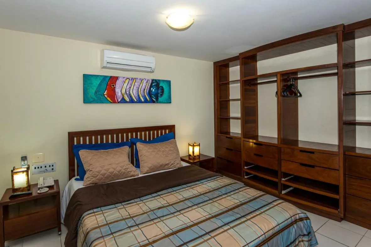 Bed in Blue Marlin Apartments