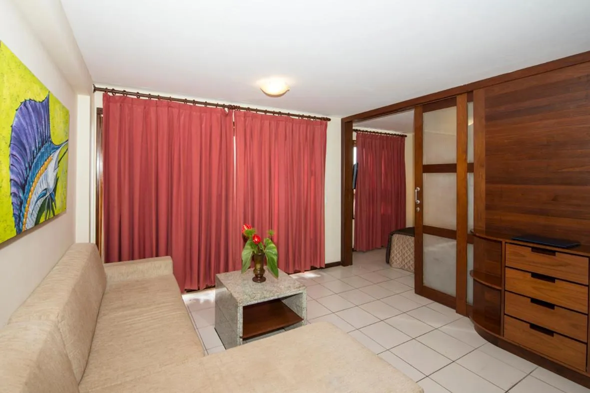 Living room in Blue Marlin Apartments