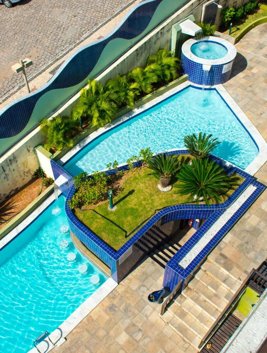 Pool view in Blue Marlin Apartments