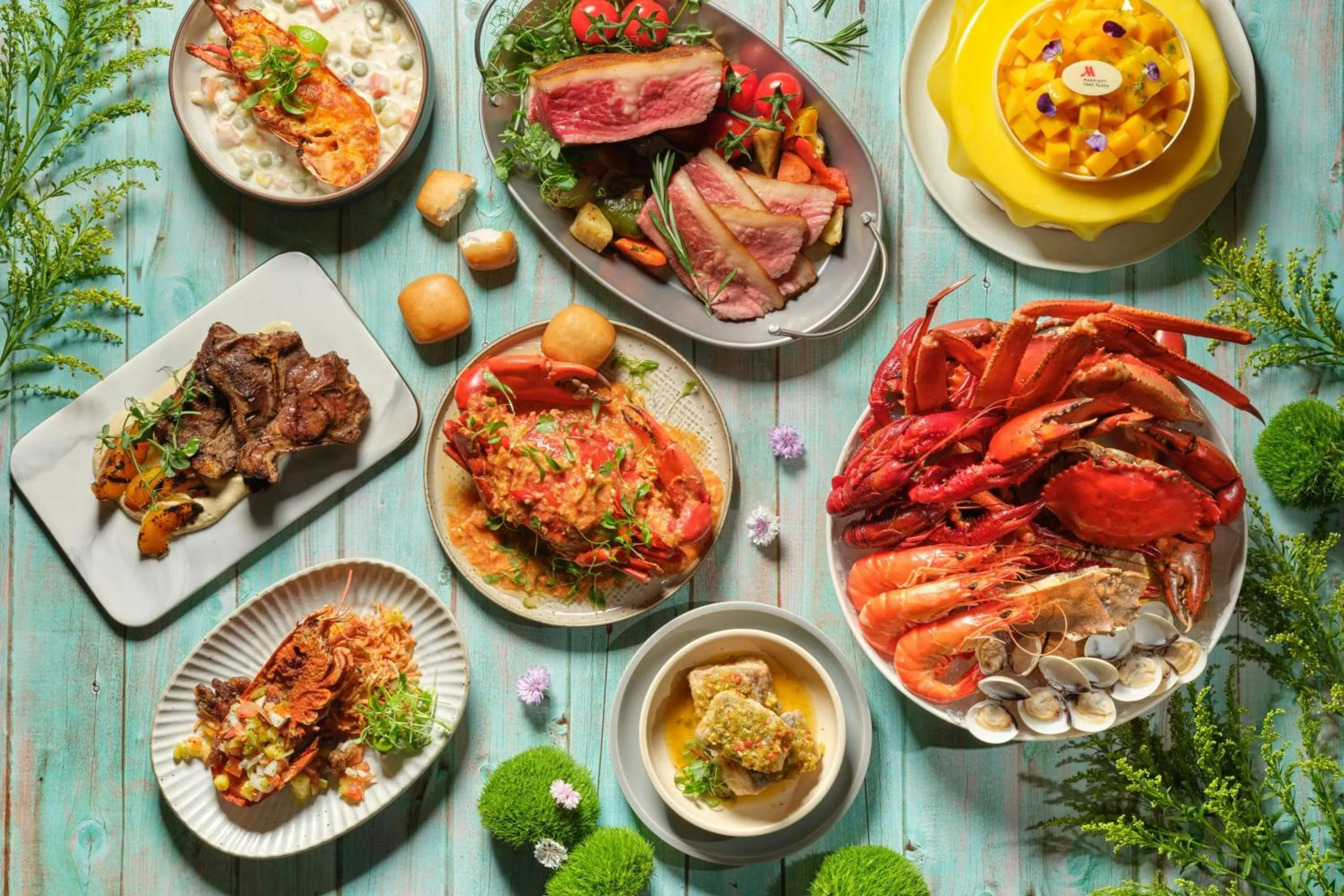 Restaurant/places to eat in Singapore Marriott Tang Plaza Hotel