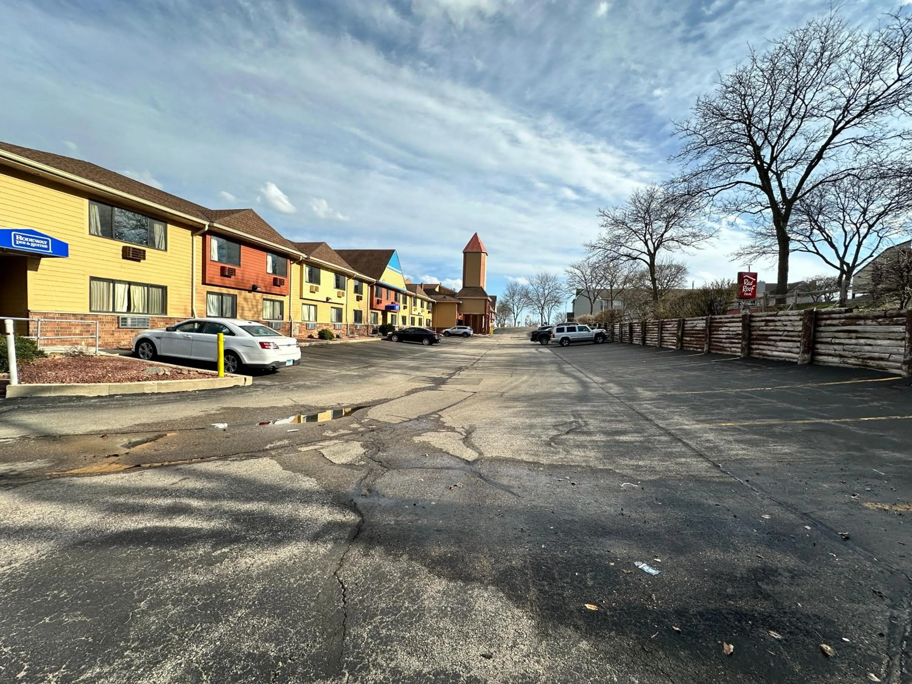 Property building in Rodeway Inn & Suites Madison East
