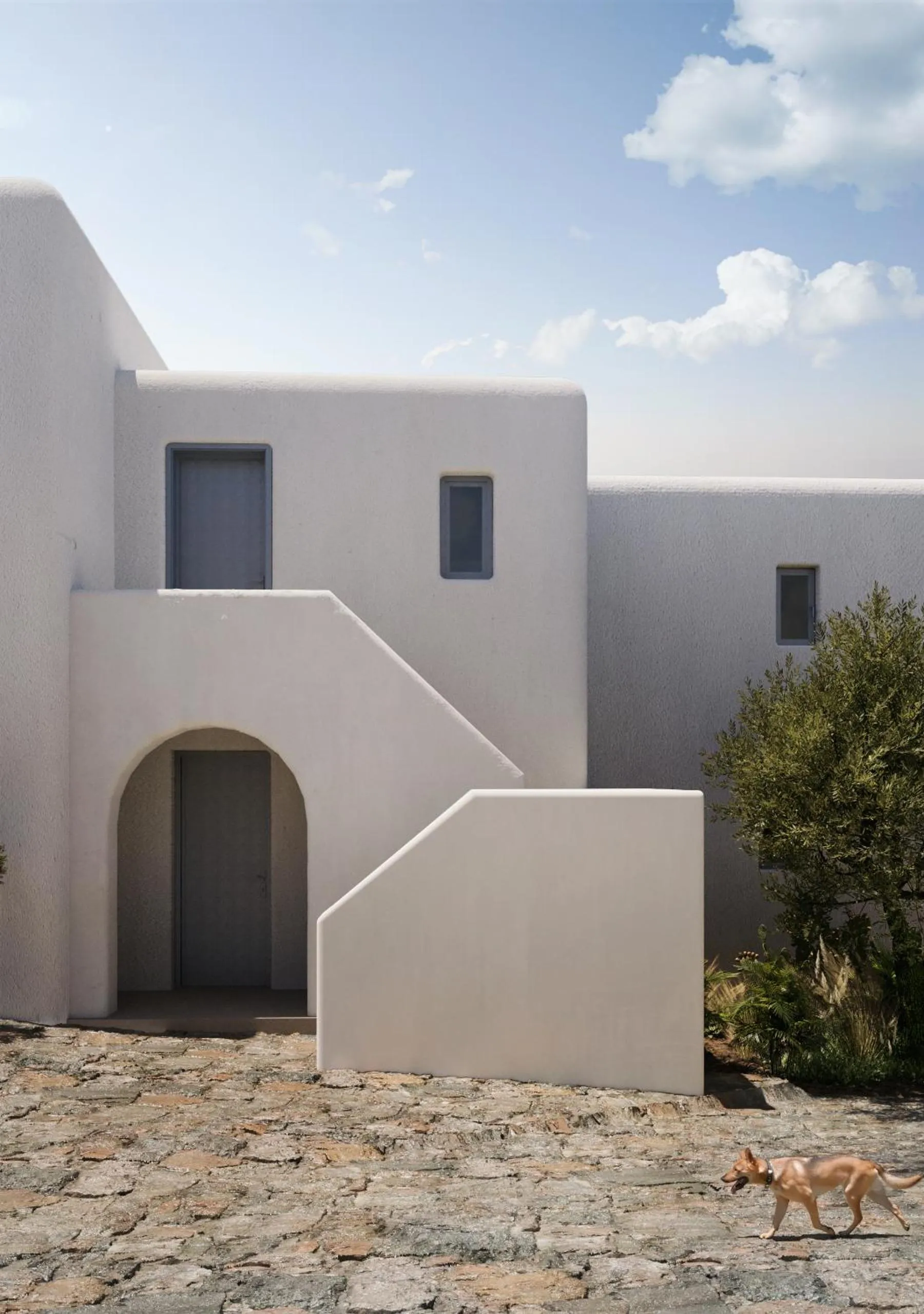 Property building in Anastasia Resort by Spilia