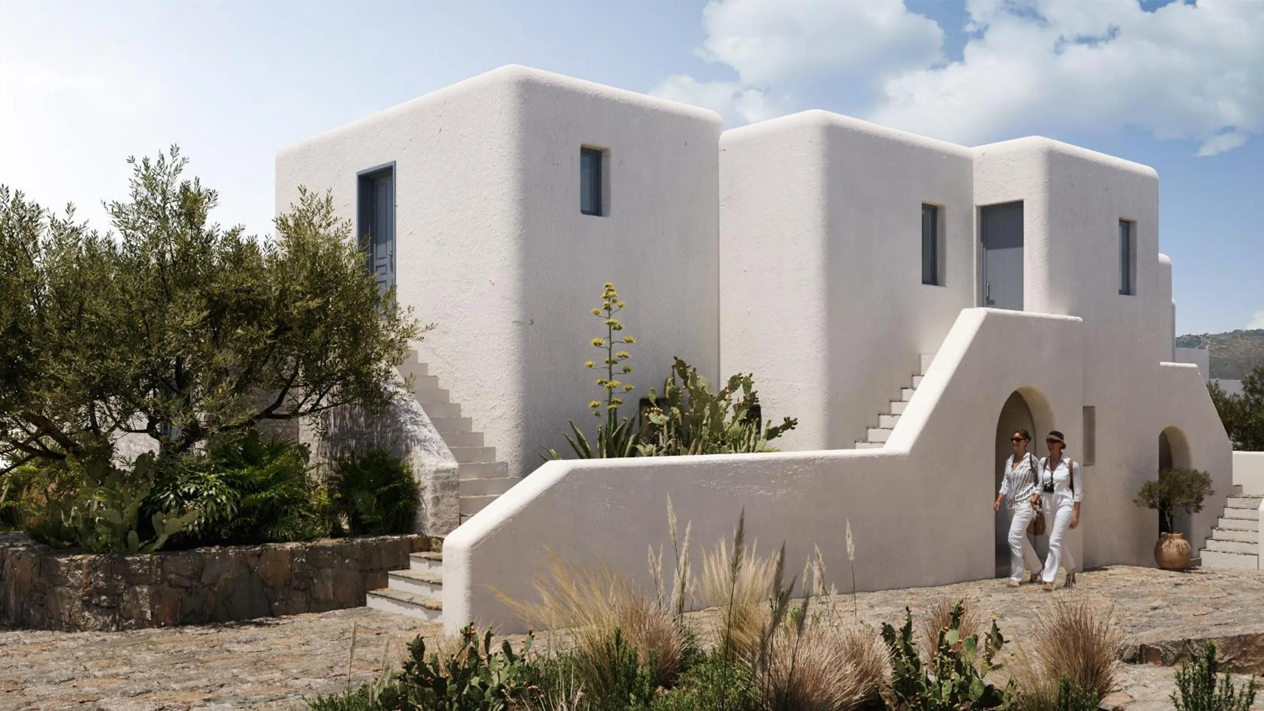 Property building in Anastasia Resort by Spilia