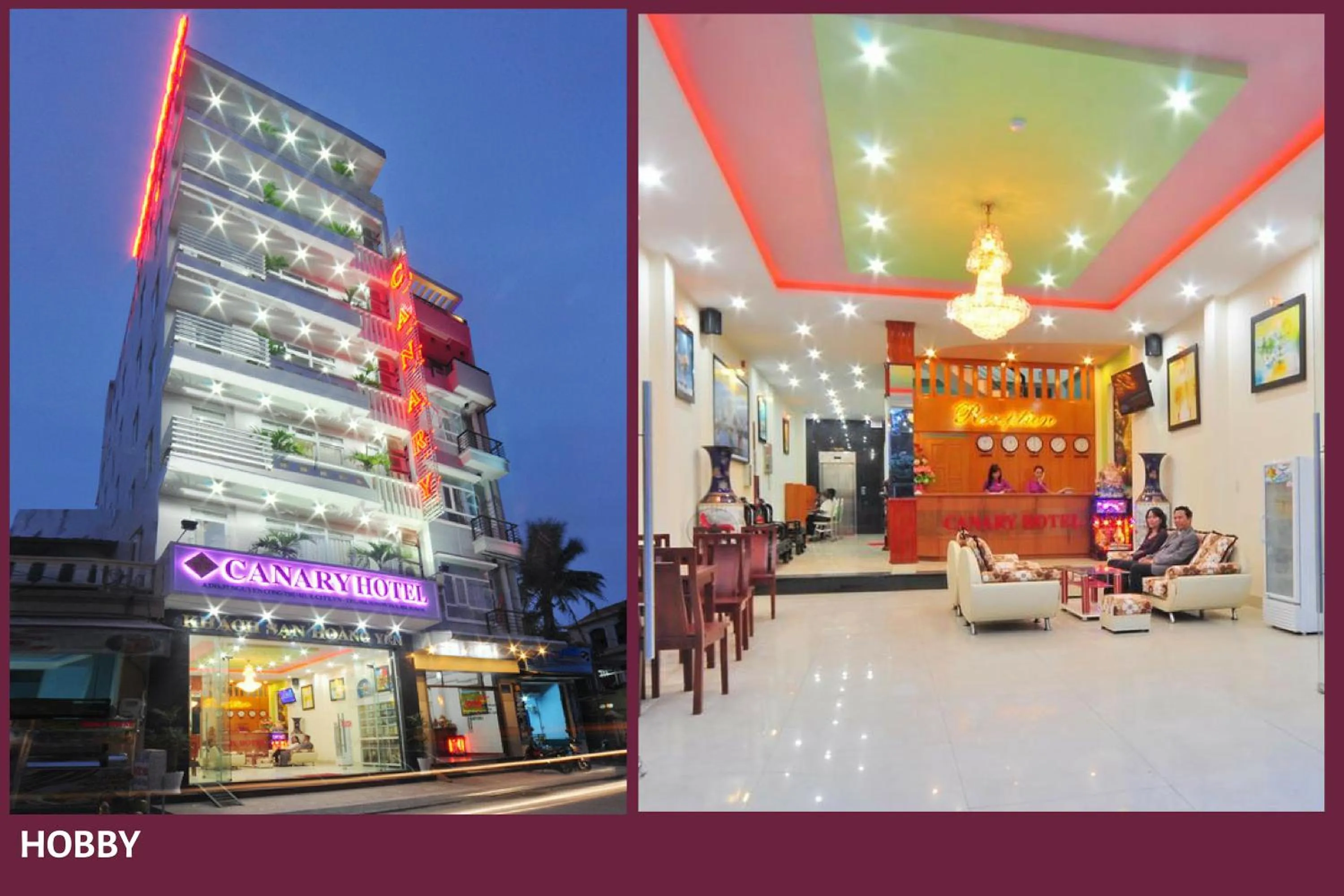 Property building in Canary Hotel Hue