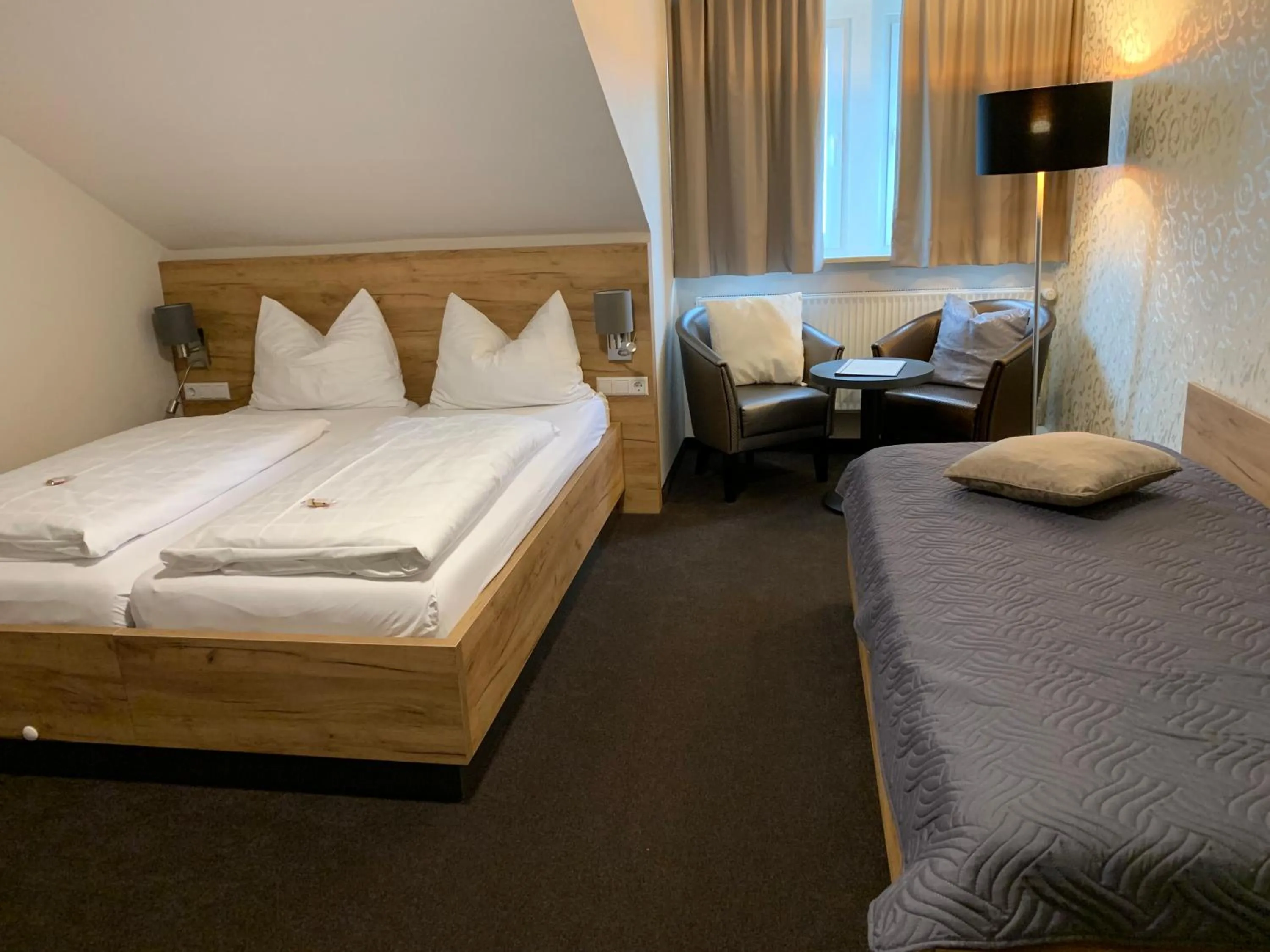 Bed in Hotel & Gutsgasthaus Köberle