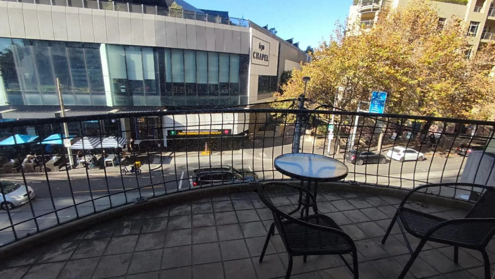 Balcony/Terrace in South Yarra Central Apartment Hotel