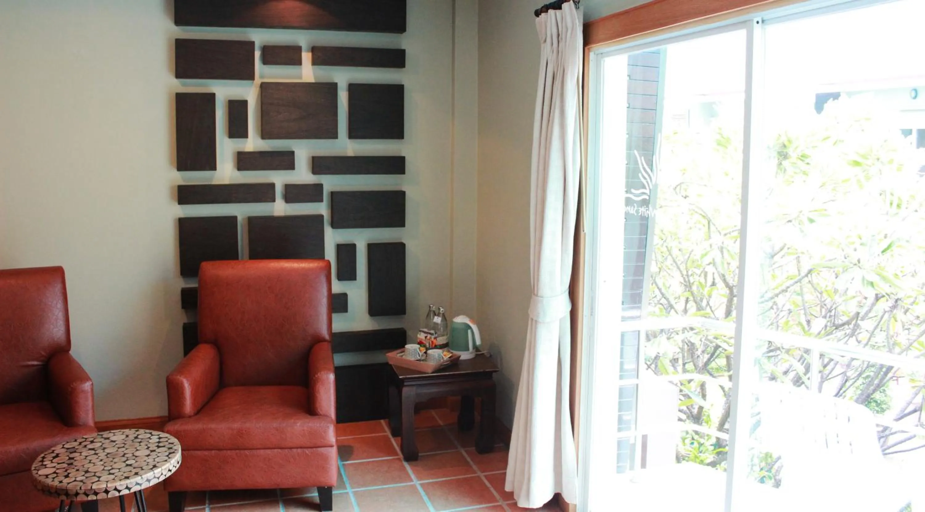 Seating area in Hua Hin White Sand