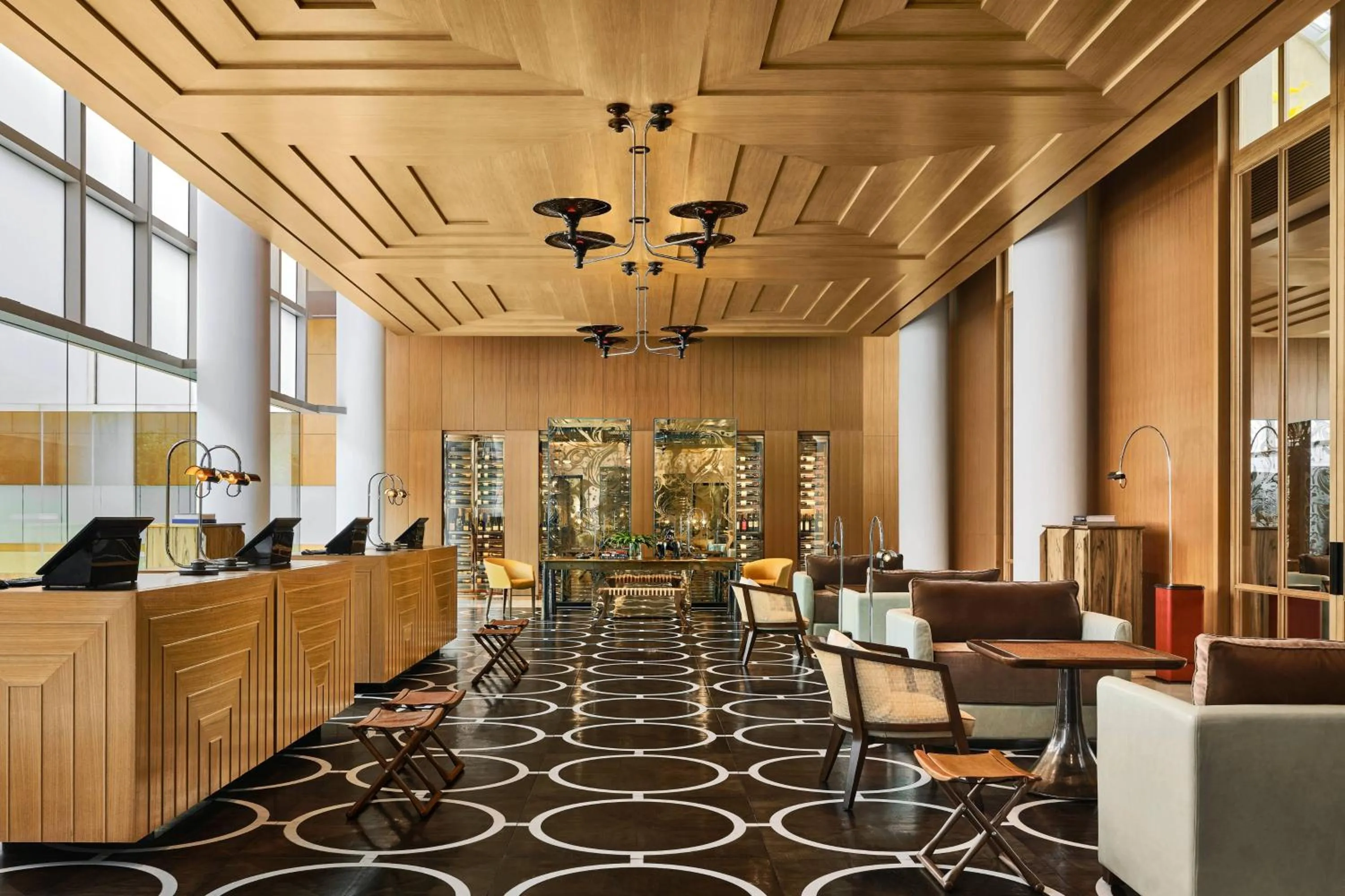 Lobby or reception in The Ritz-Carlton, Millenia Singapore