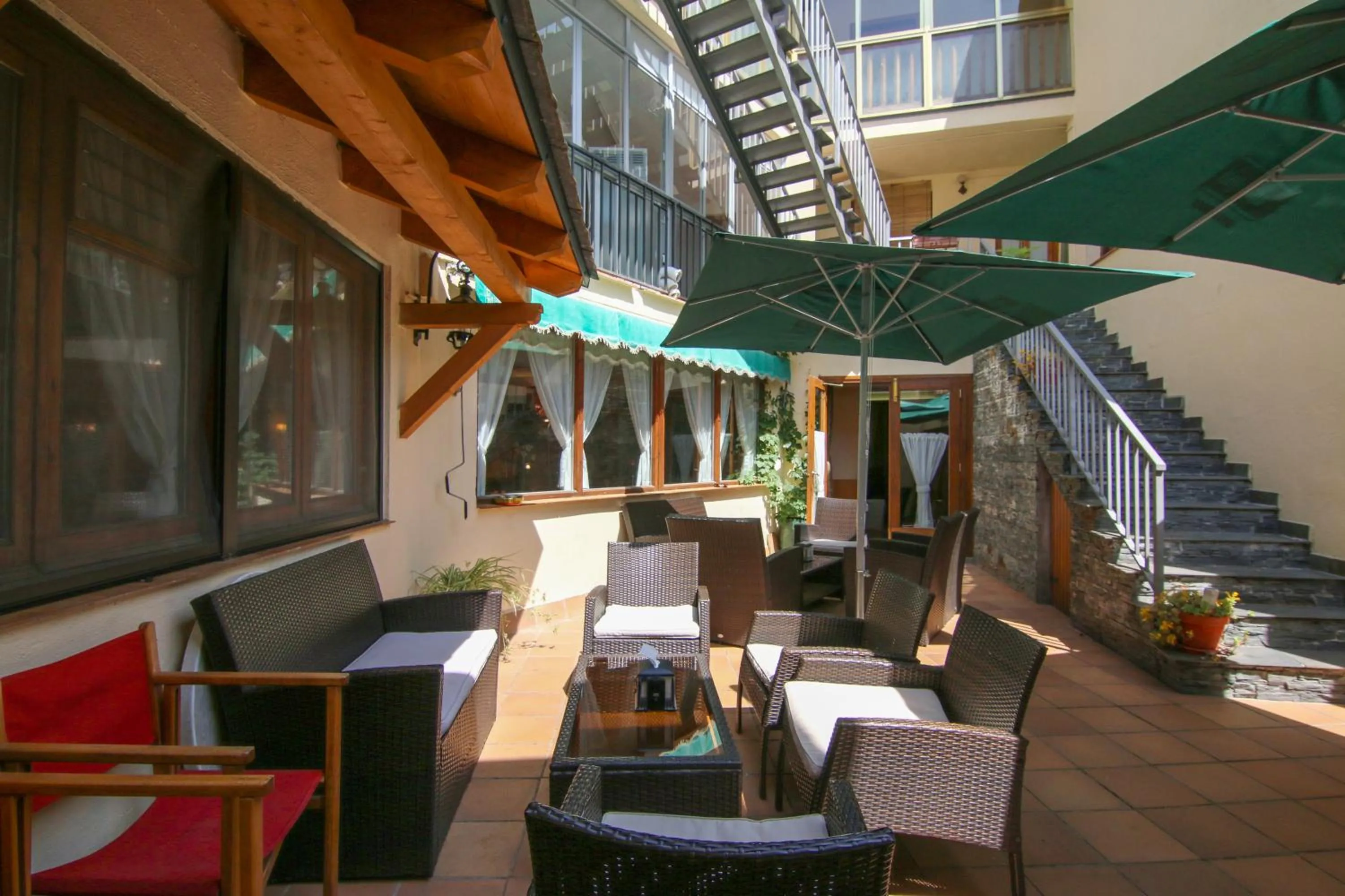 Garden view in Roch Hotel