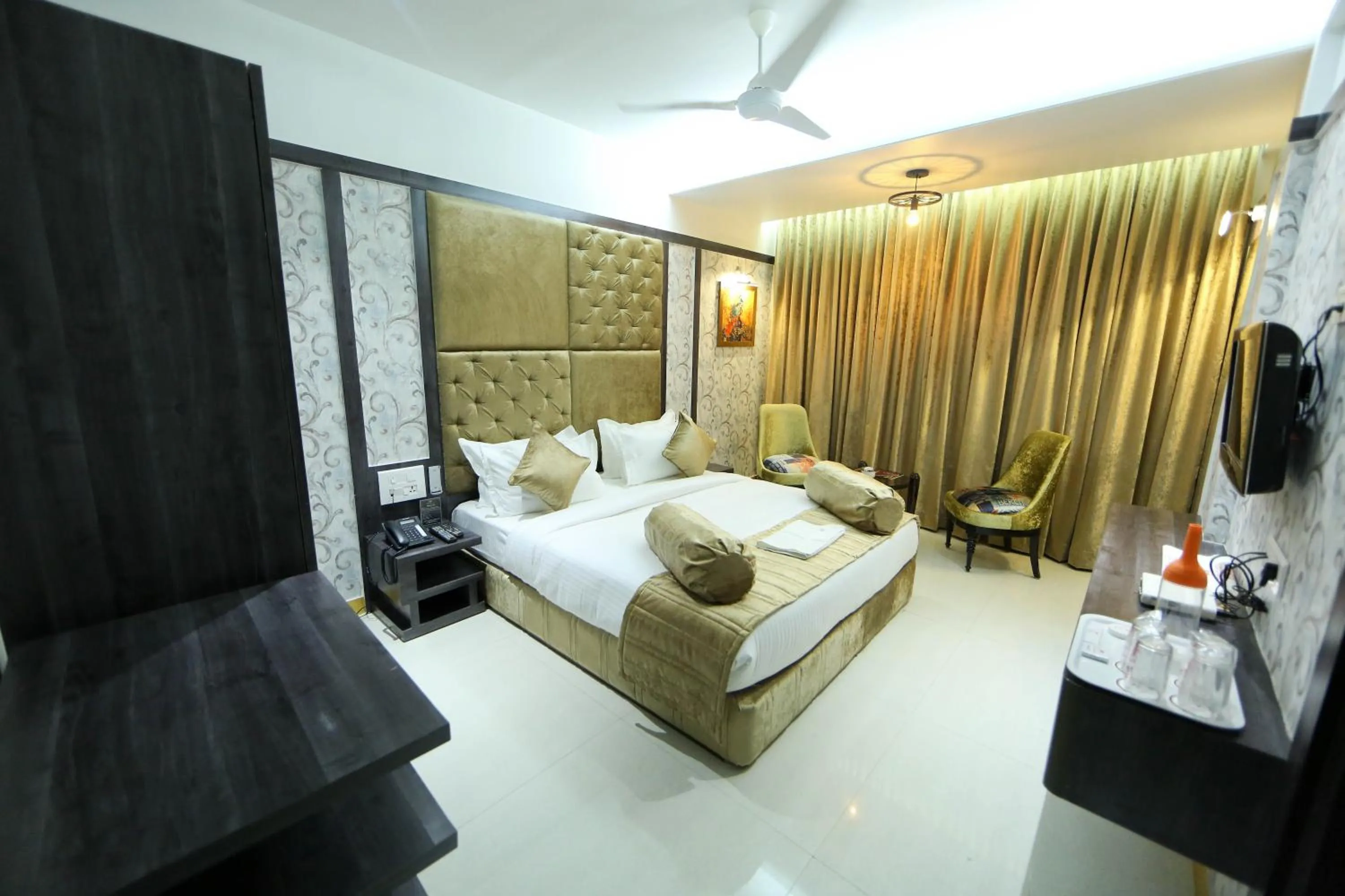 Bed in Hotel President