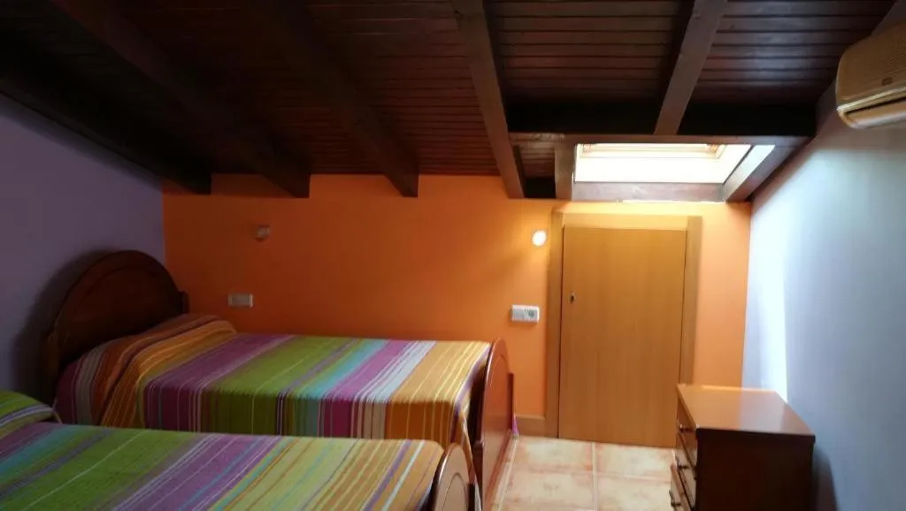 Bed in Hotel Rural Bereau