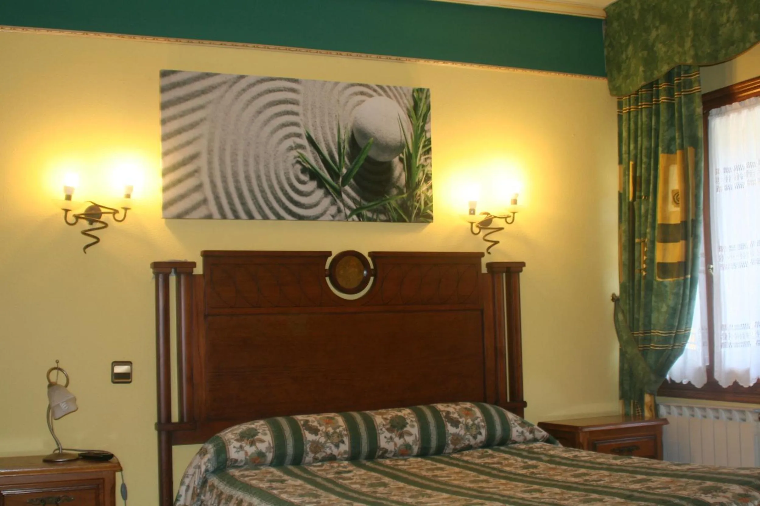 Bed in Hotel Rural Bereau