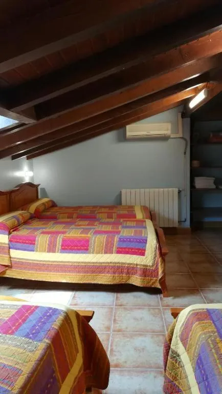 Bed in Hotel Rural Bereau