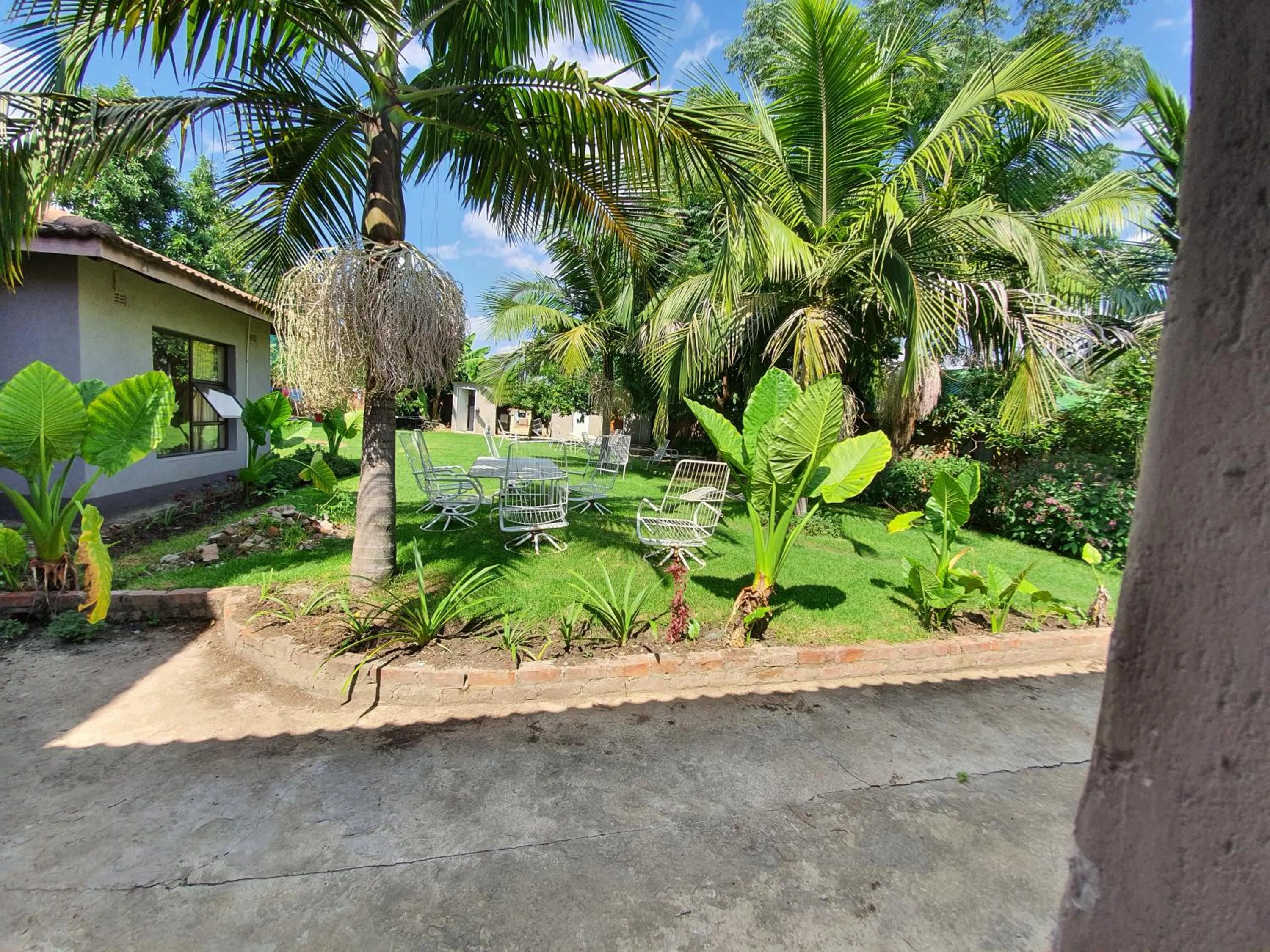 Seating area in The Palace Guest House