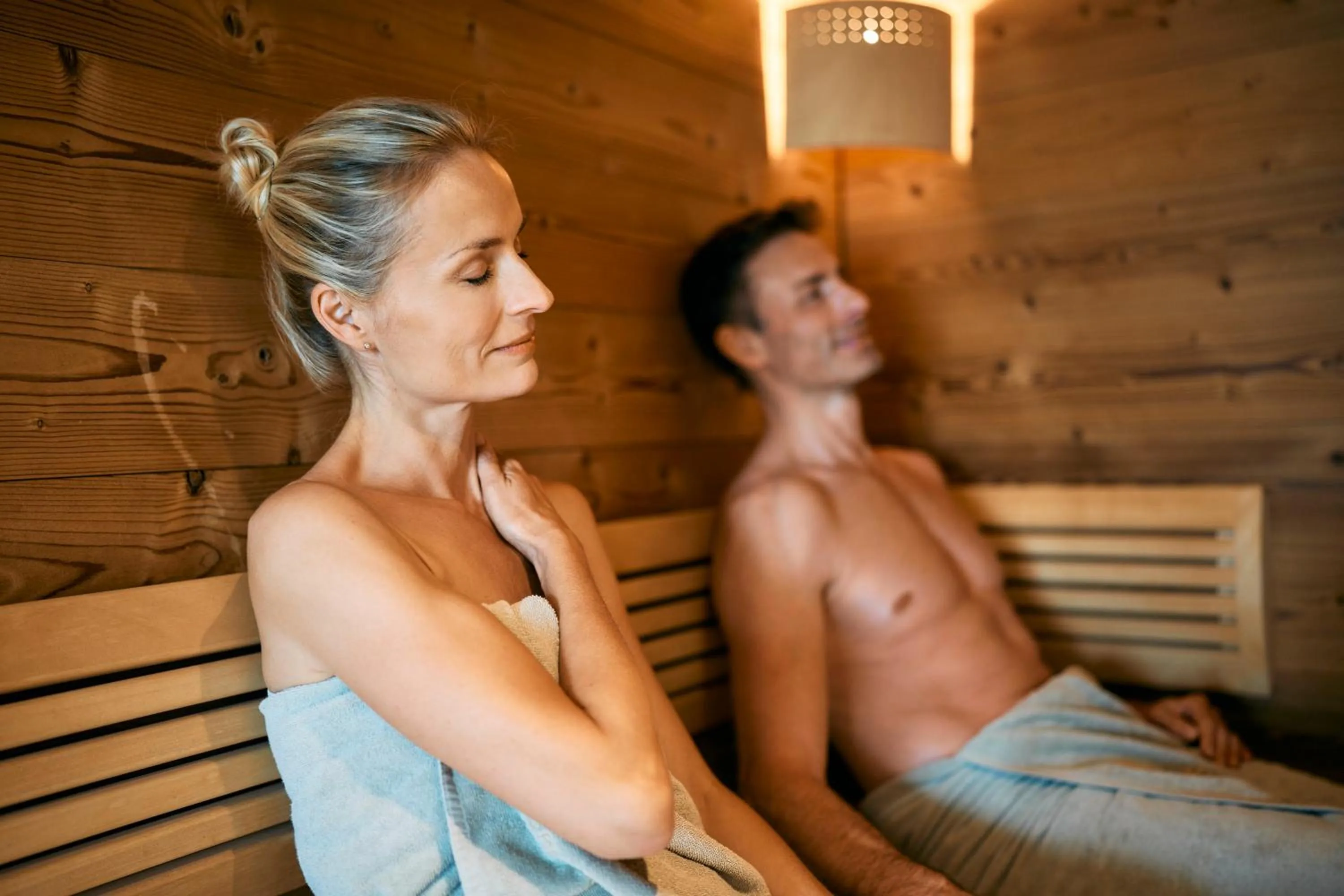 Sauna in IMLAUER Hotel Schloss Pichlarn