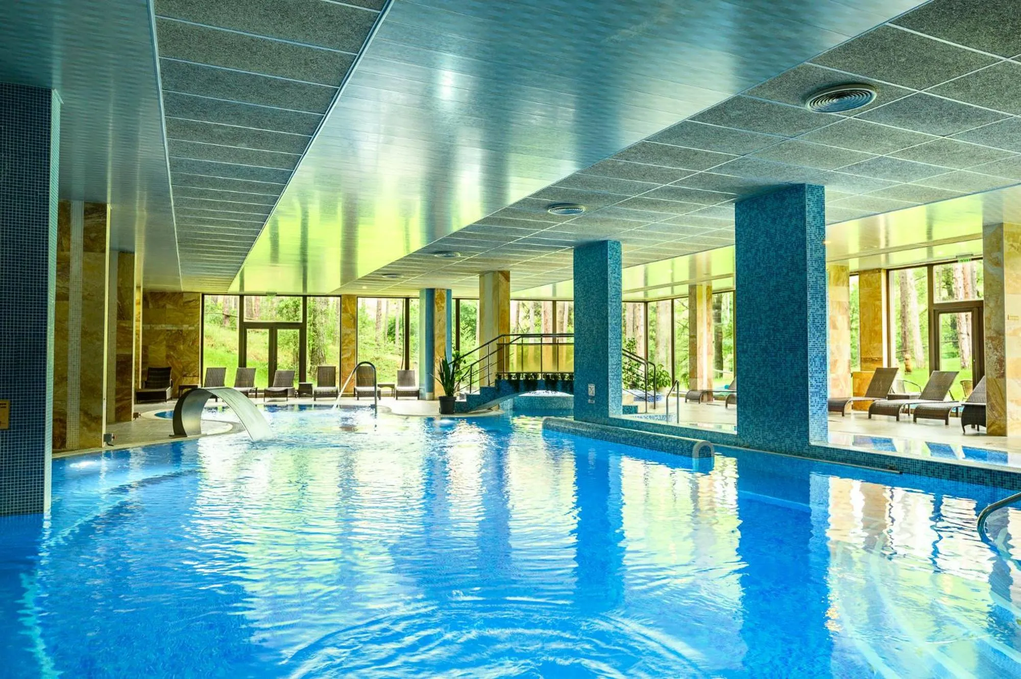 Pool view in SPA Hotel Infinity Park Velingrad
