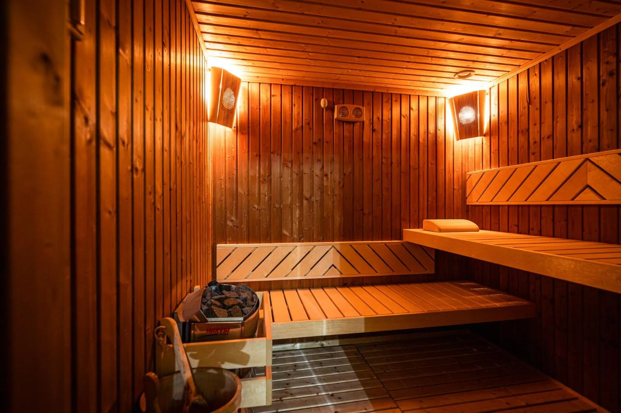 Sauna in SPA Hotel Infinity Park Velingrad
