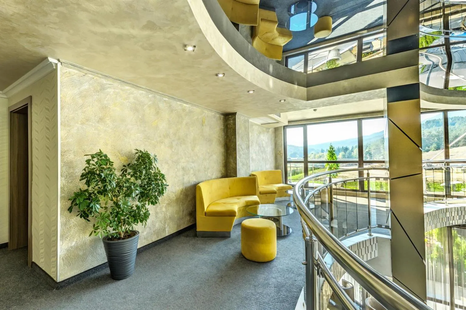 Seating area in SPA Hotel Infinity Park Velingrad