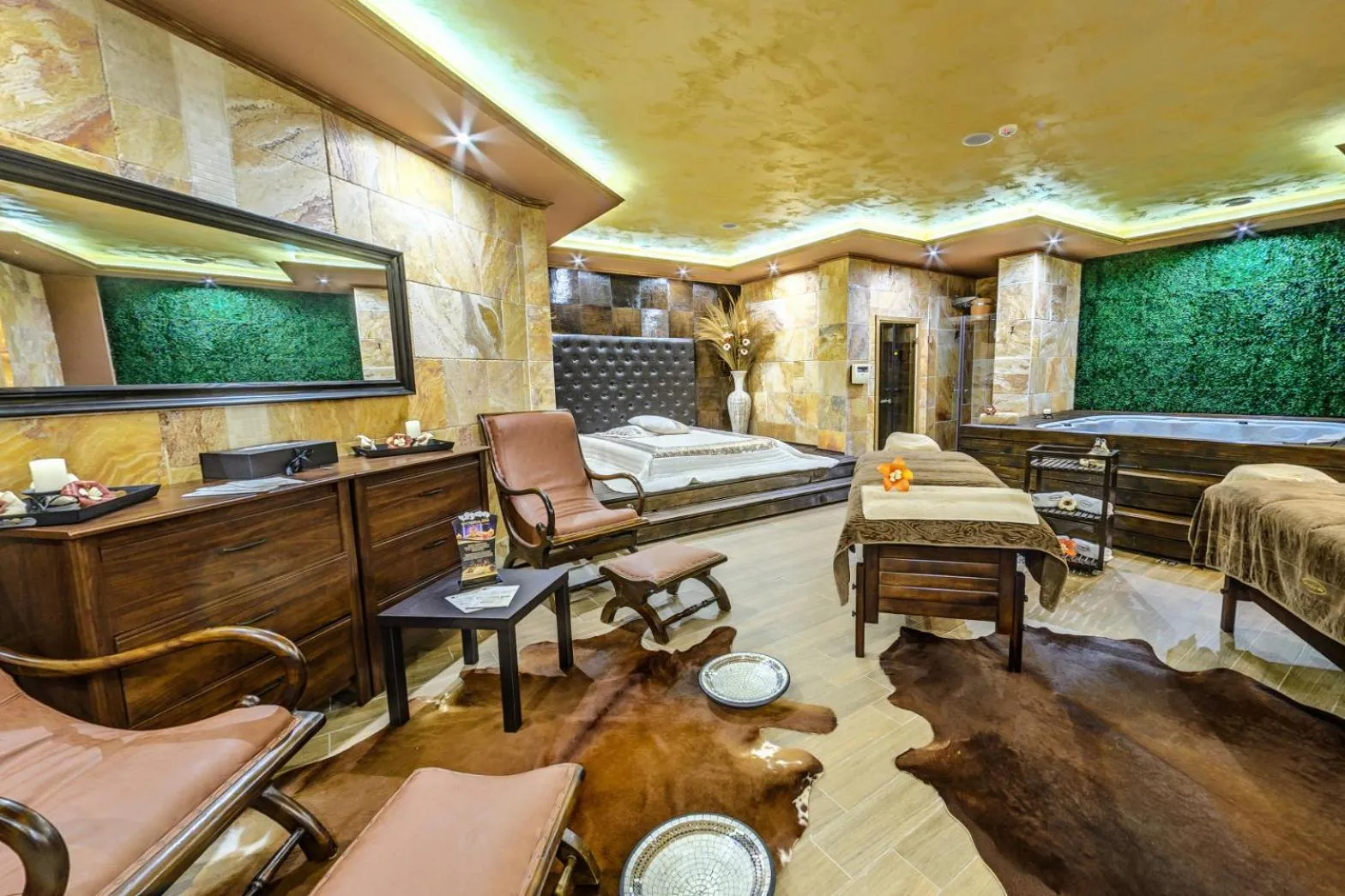 Seating area in SPA Hotel Infinity Park Velingrad