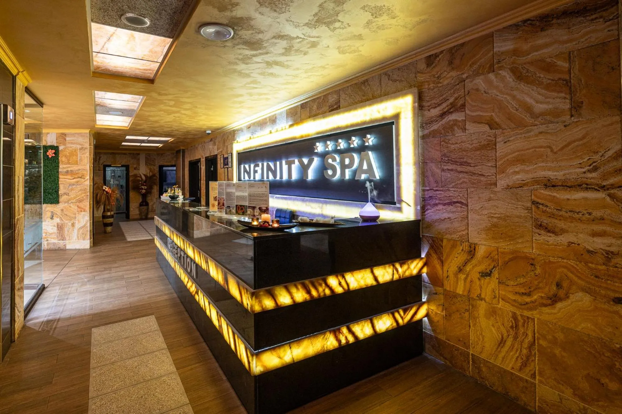 Logo/Certificate/Sign in SPA Hotel Infinity Park Velingrad