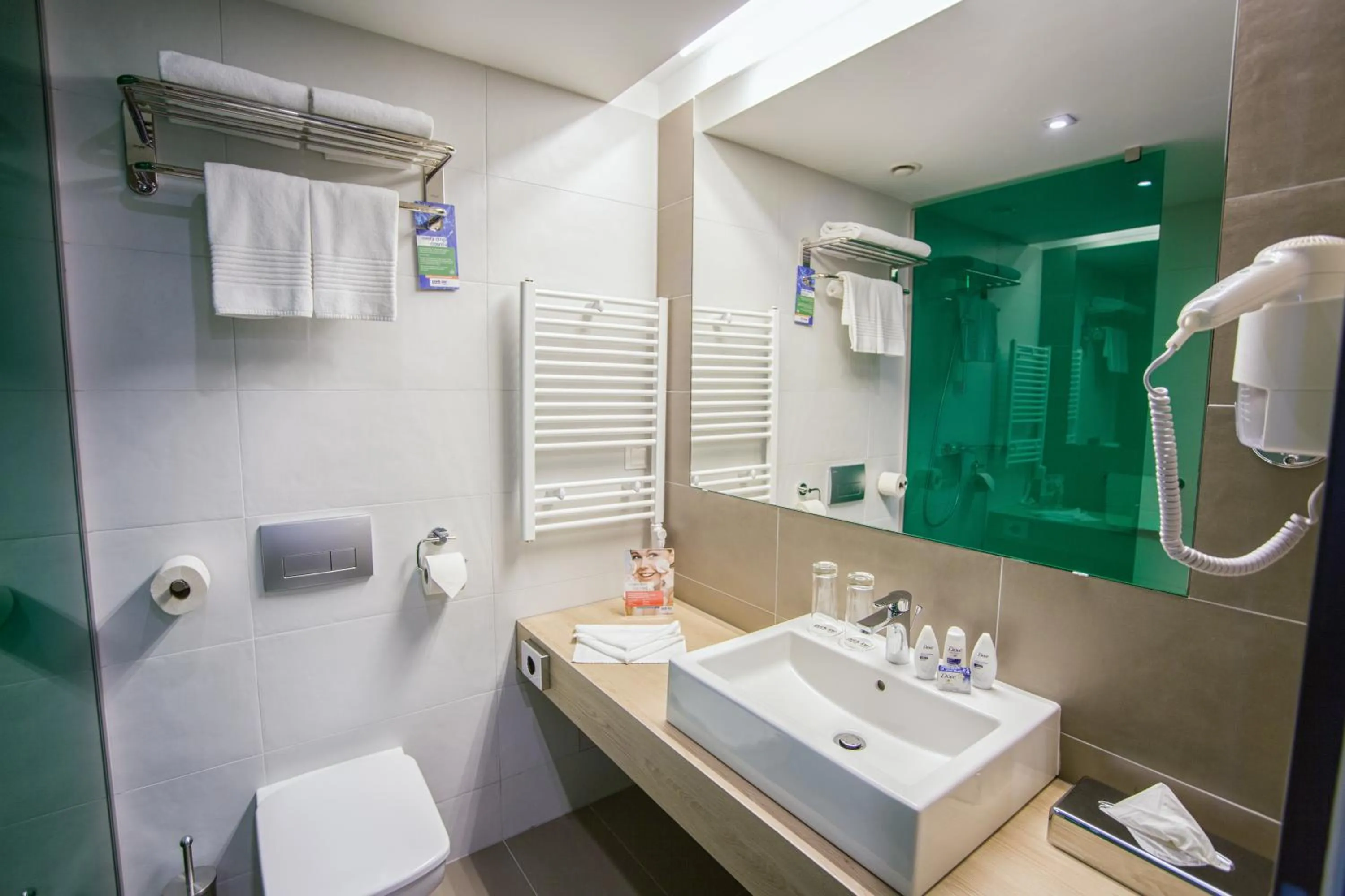 Bathroom in Park Inn by Radisson Zalakaros Hotel & Spa - All inclusive