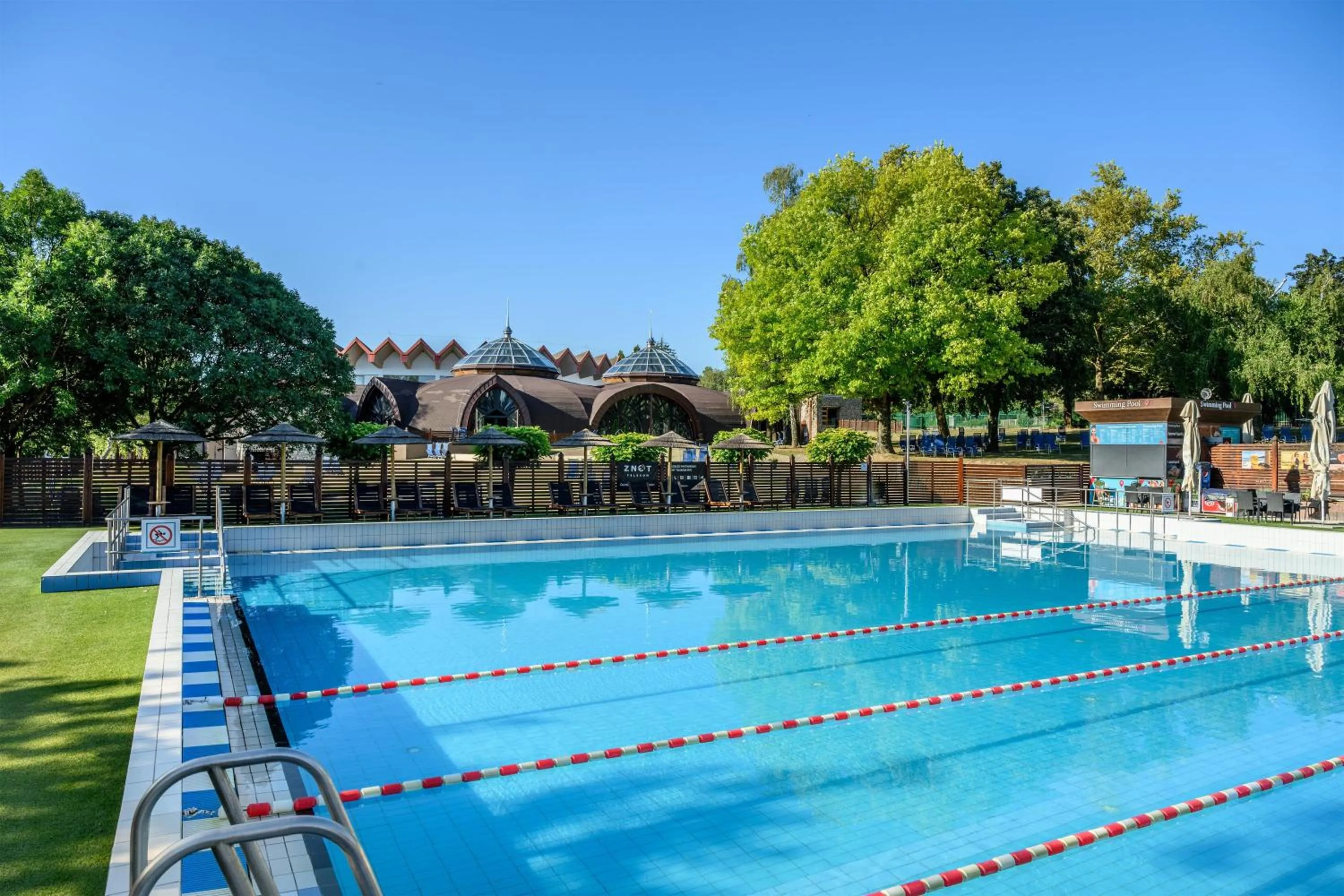 Pool view in Park Inn by Radisson Zalakaros Hotel & Spa - All inclusive