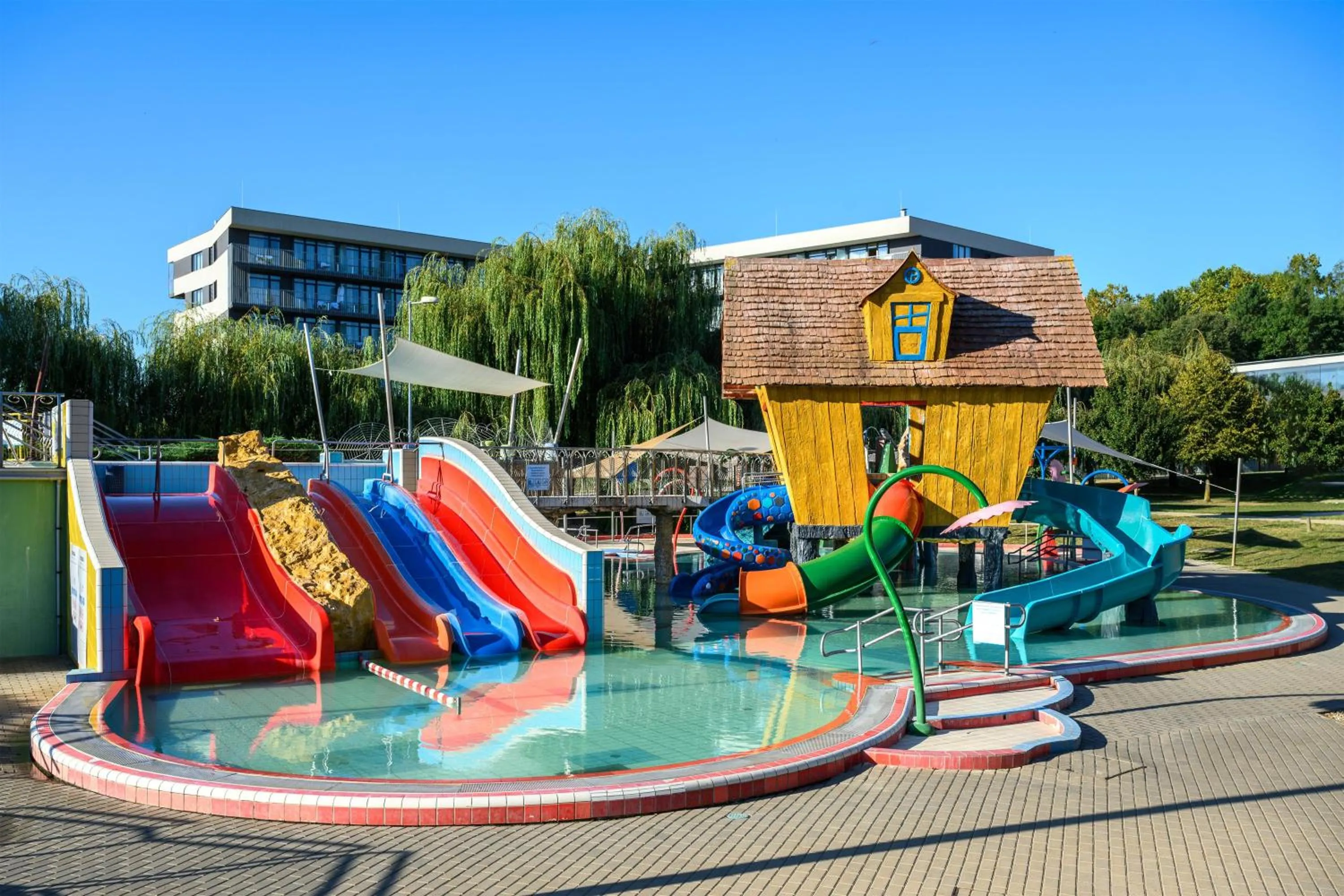 Pool view in Park Inn by Radisson Zalakaros Hotel & Spa - All inclusive