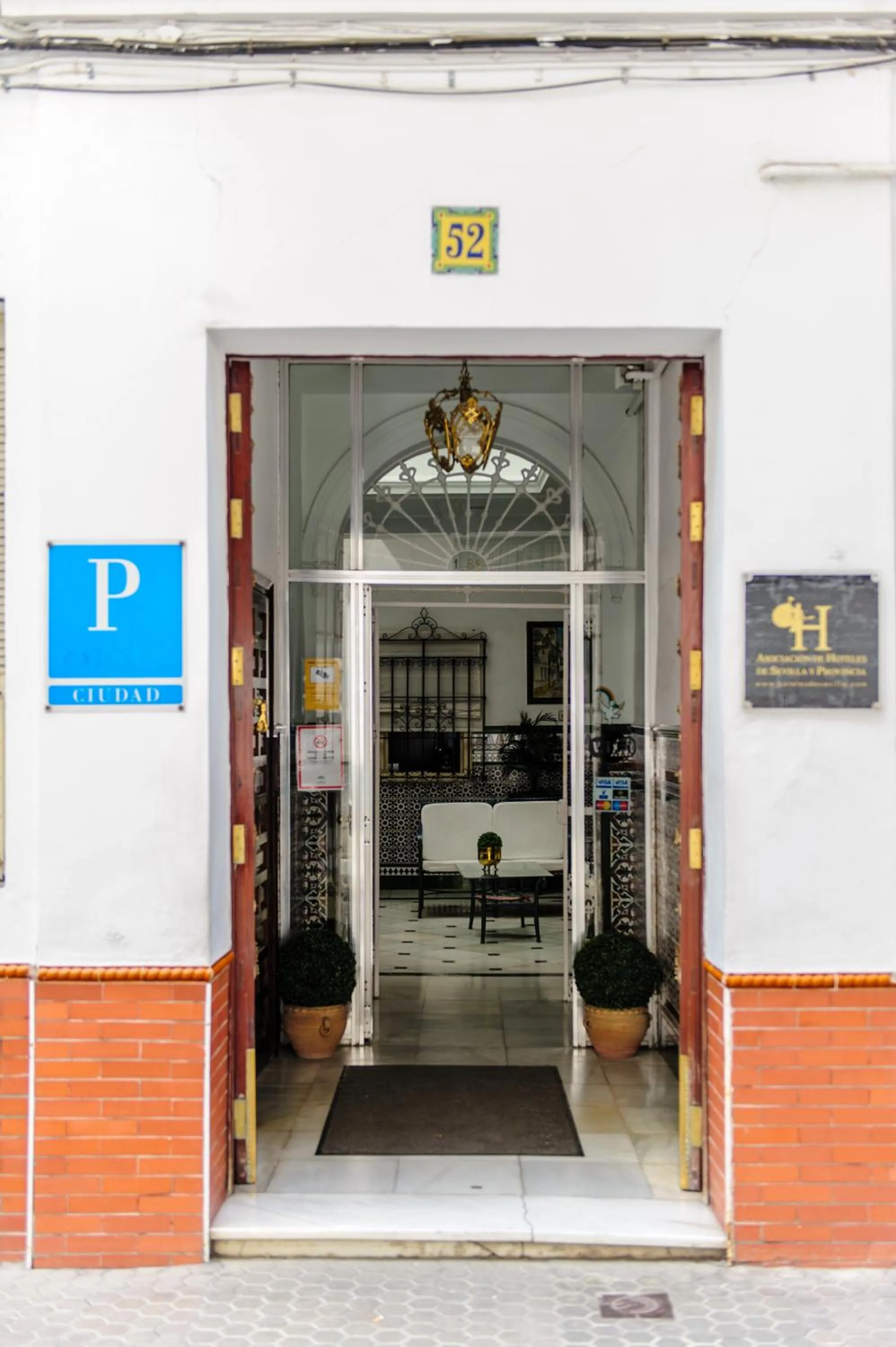 Facade/entrance in Pension Gala