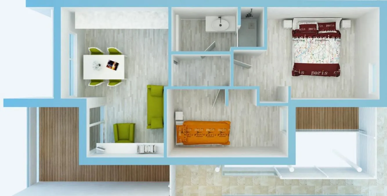 Photo of the whole room in SeaPark SPA Resort