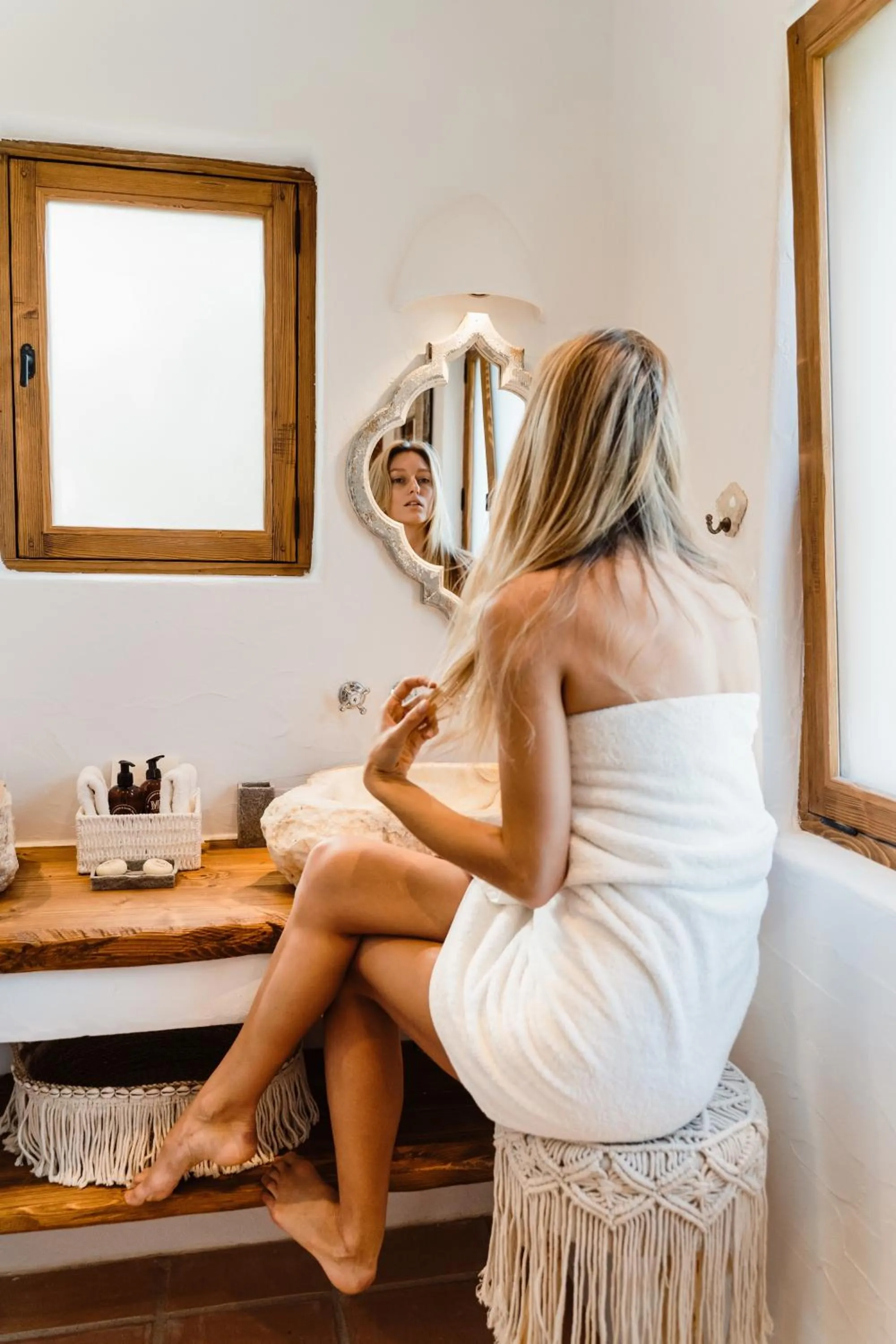 Bathroom in Can Vistabella Boutique Resort