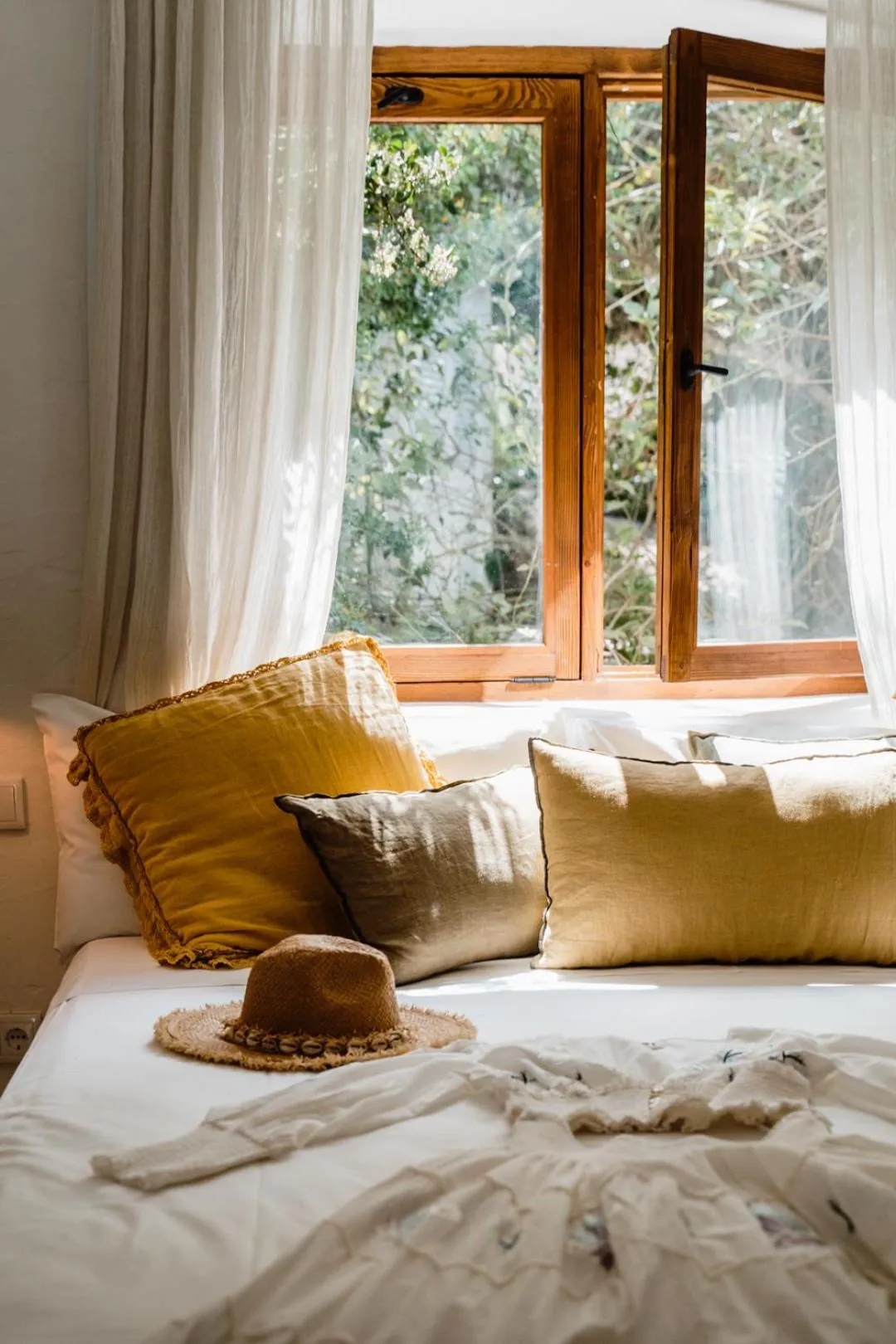 Bed in Can Vistabella Boutique Resort