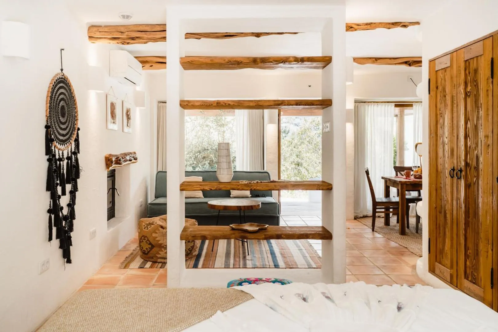 Living room in Can Vistabella Boutique Resort