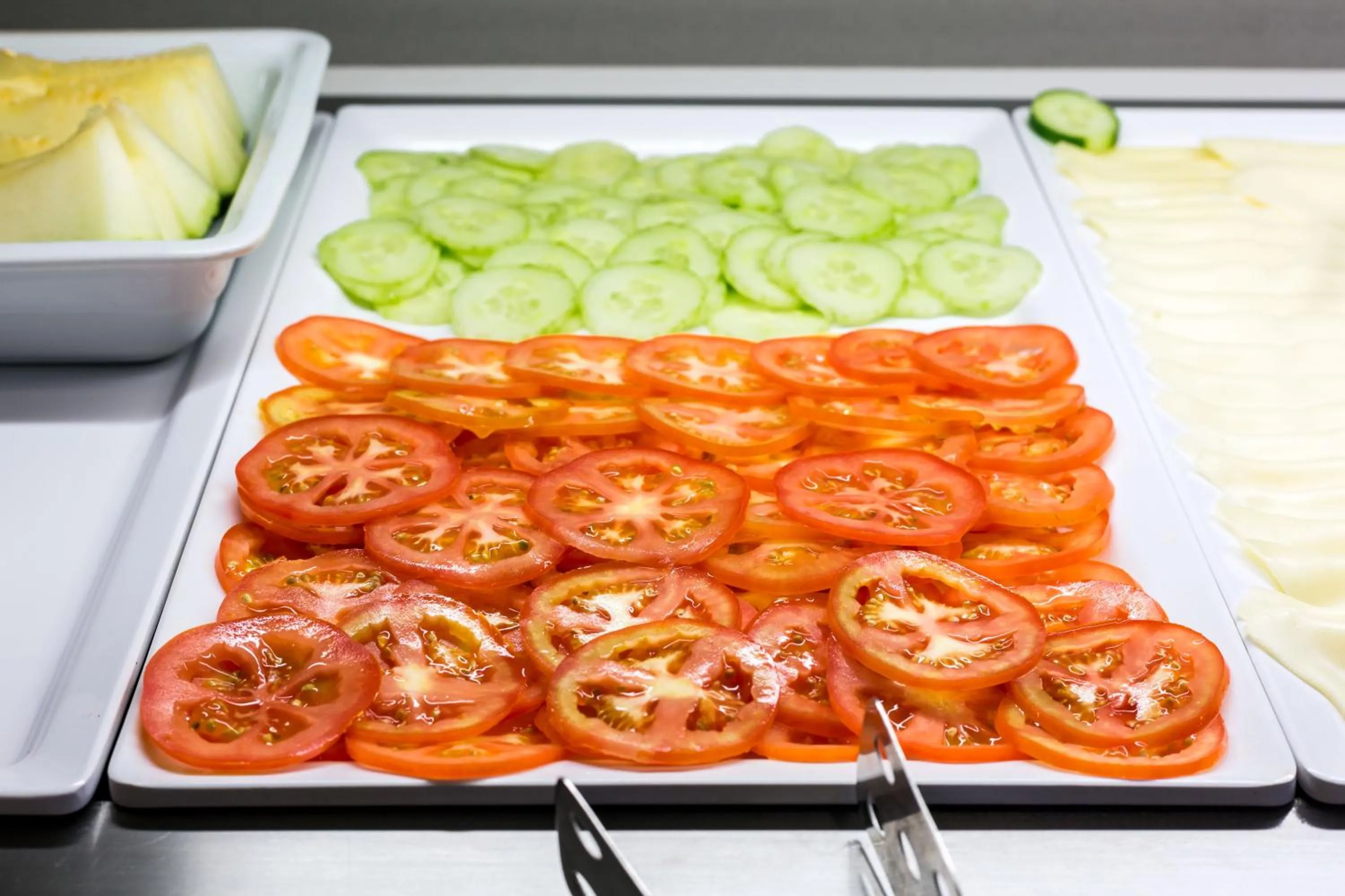 Buffet breakfast in Villa del Mar