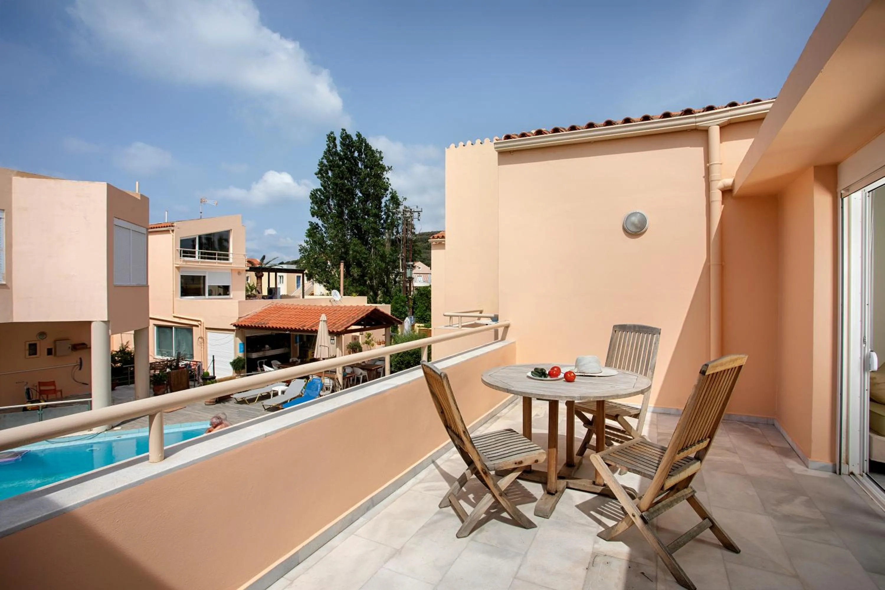 Patio in Elma's Dream Apartments & Villas