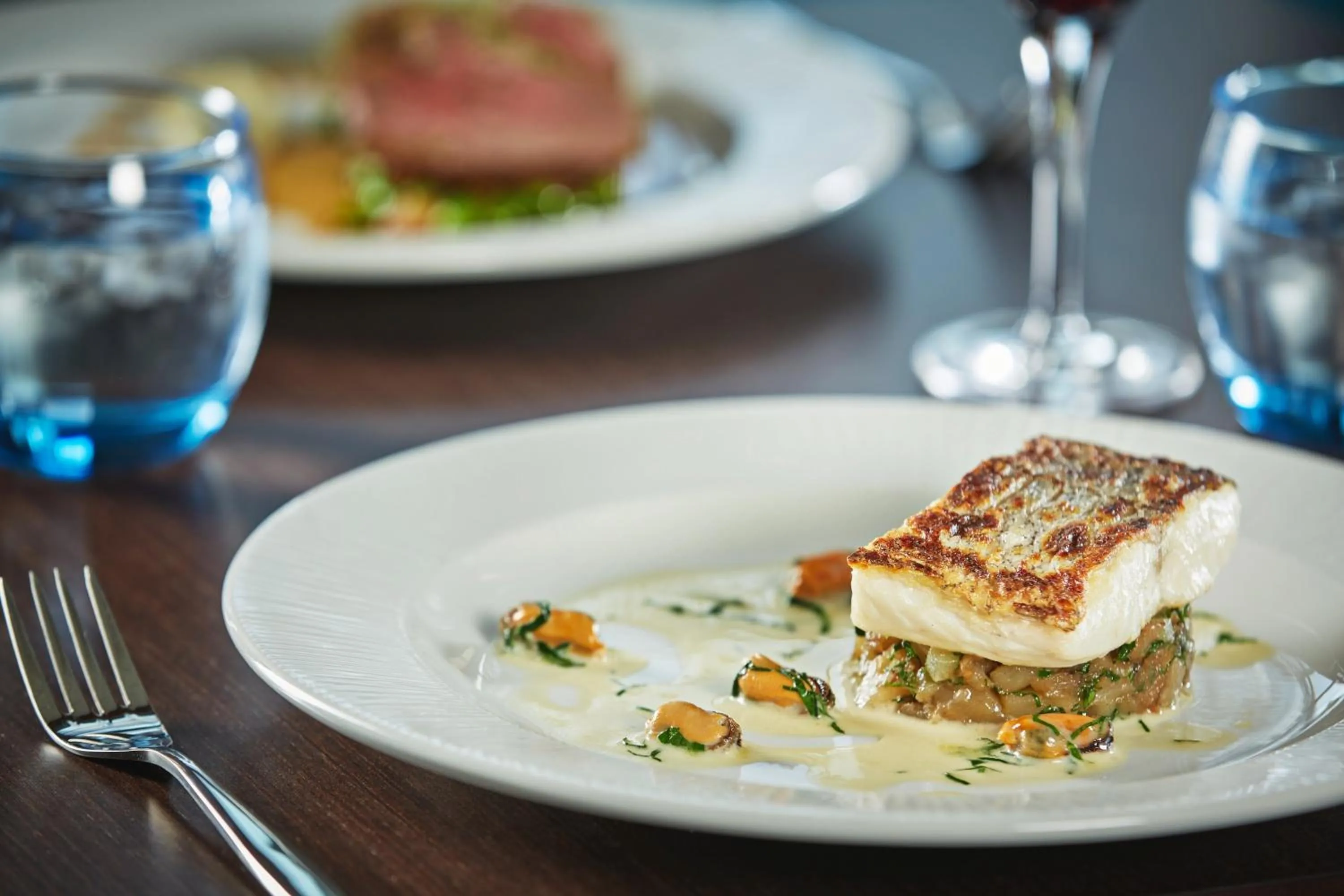 Food close-up in Barnett Hill Hotel