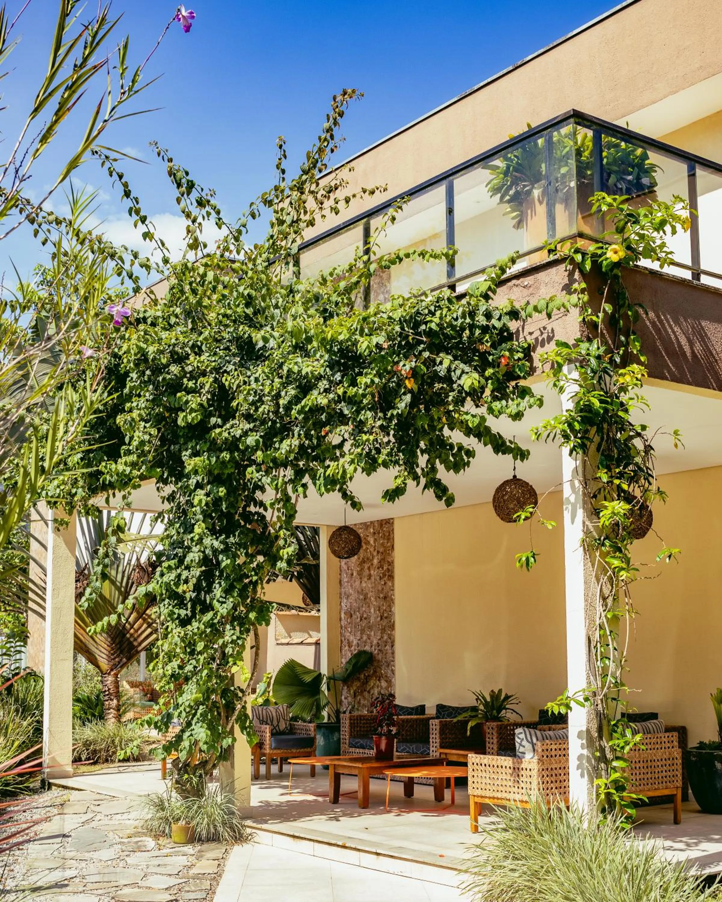 Property building in Pousada Ilha Vitoria