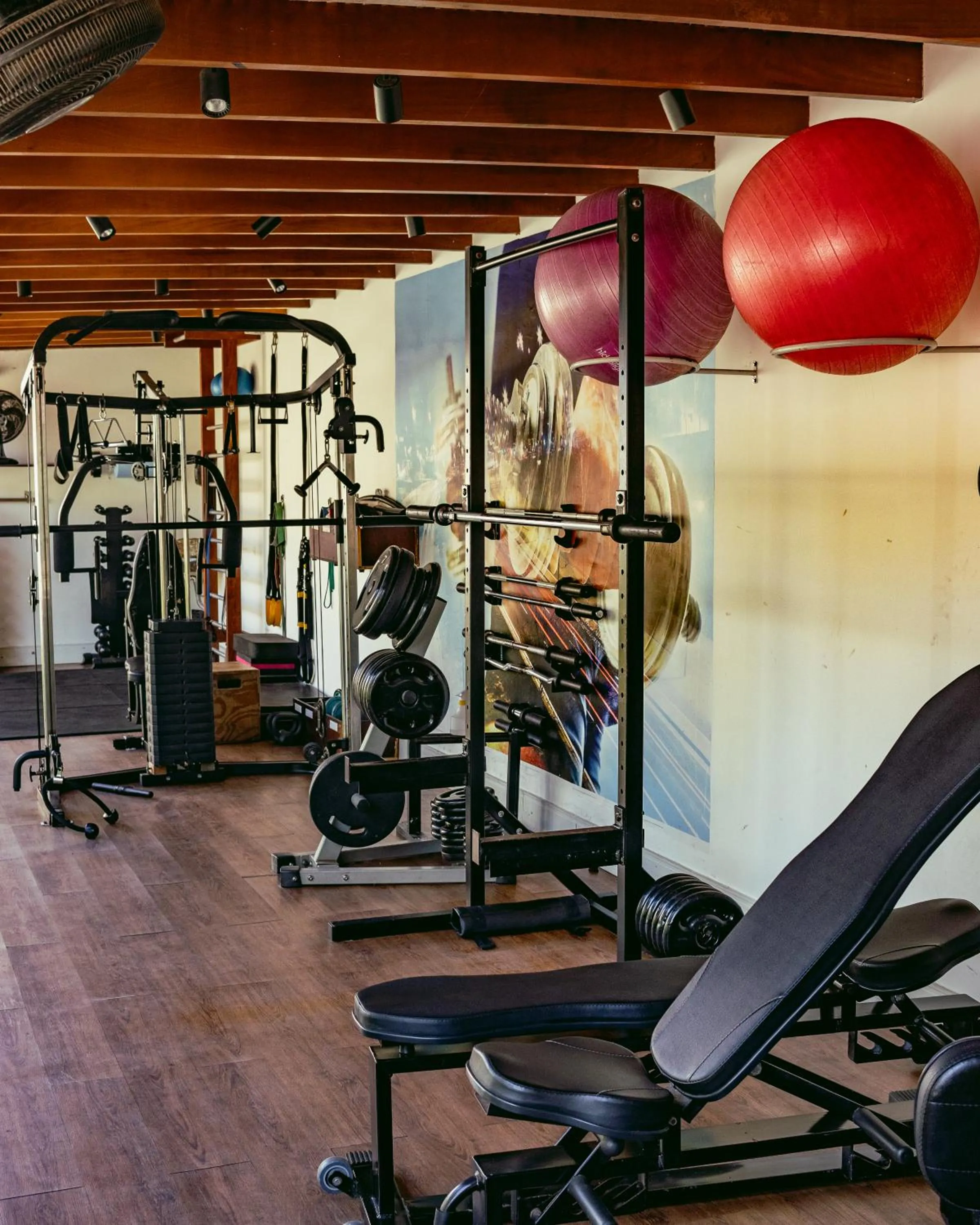 Fitness centre/facilities in Pousada Ilha Vitoria