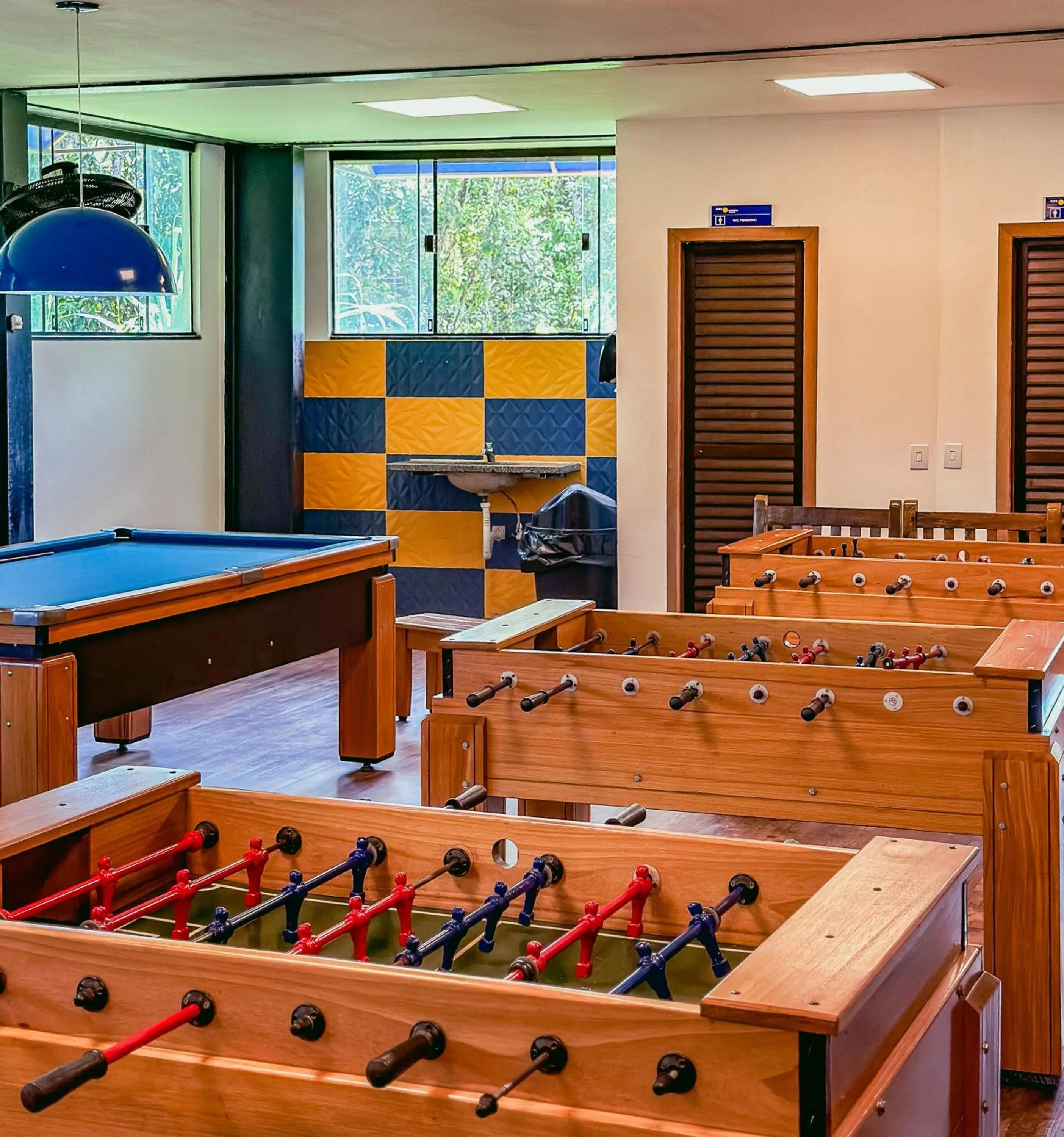 Game Room in Pousada Ilha Vitoria