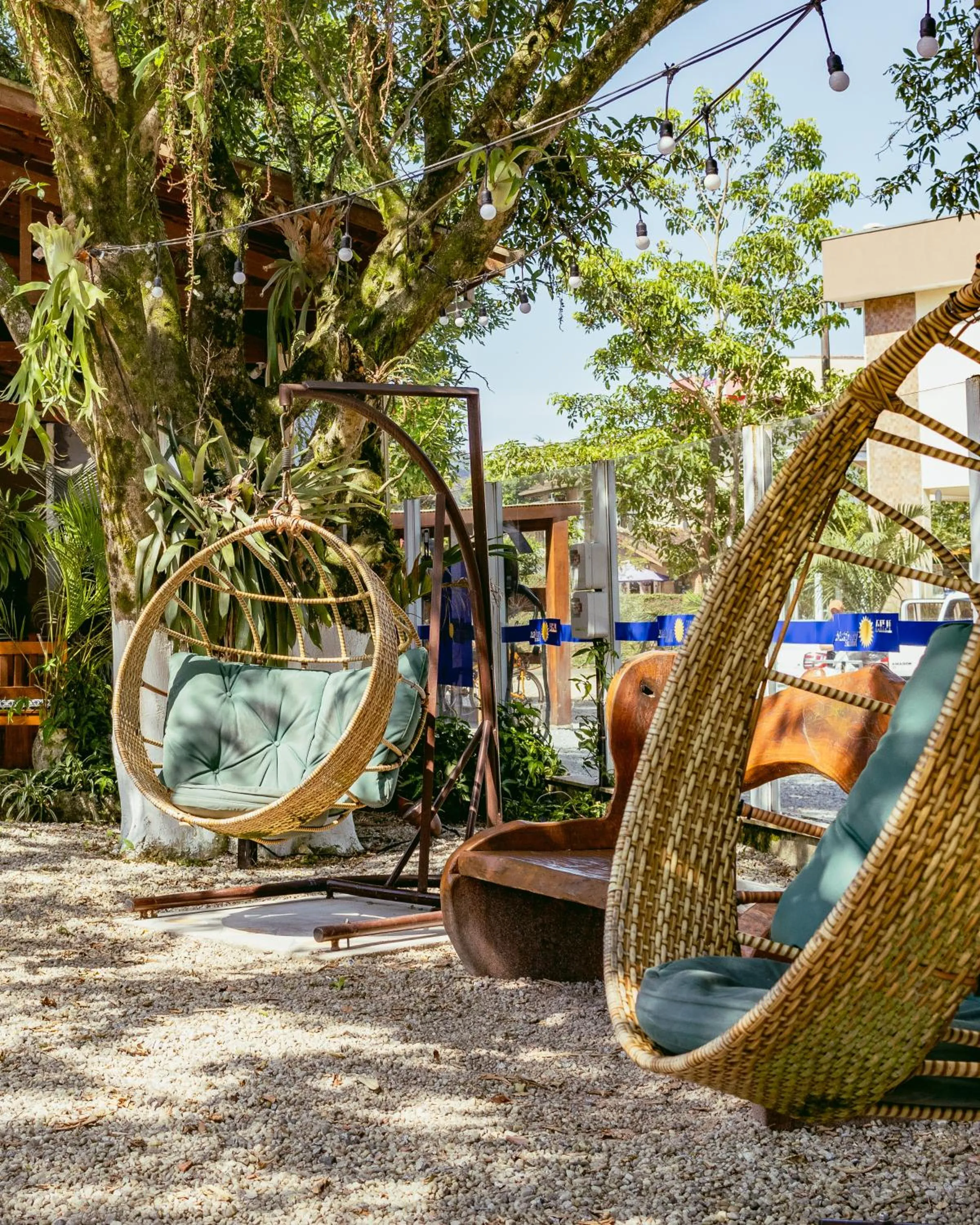 Garden in Pousada Ilha Vitoria