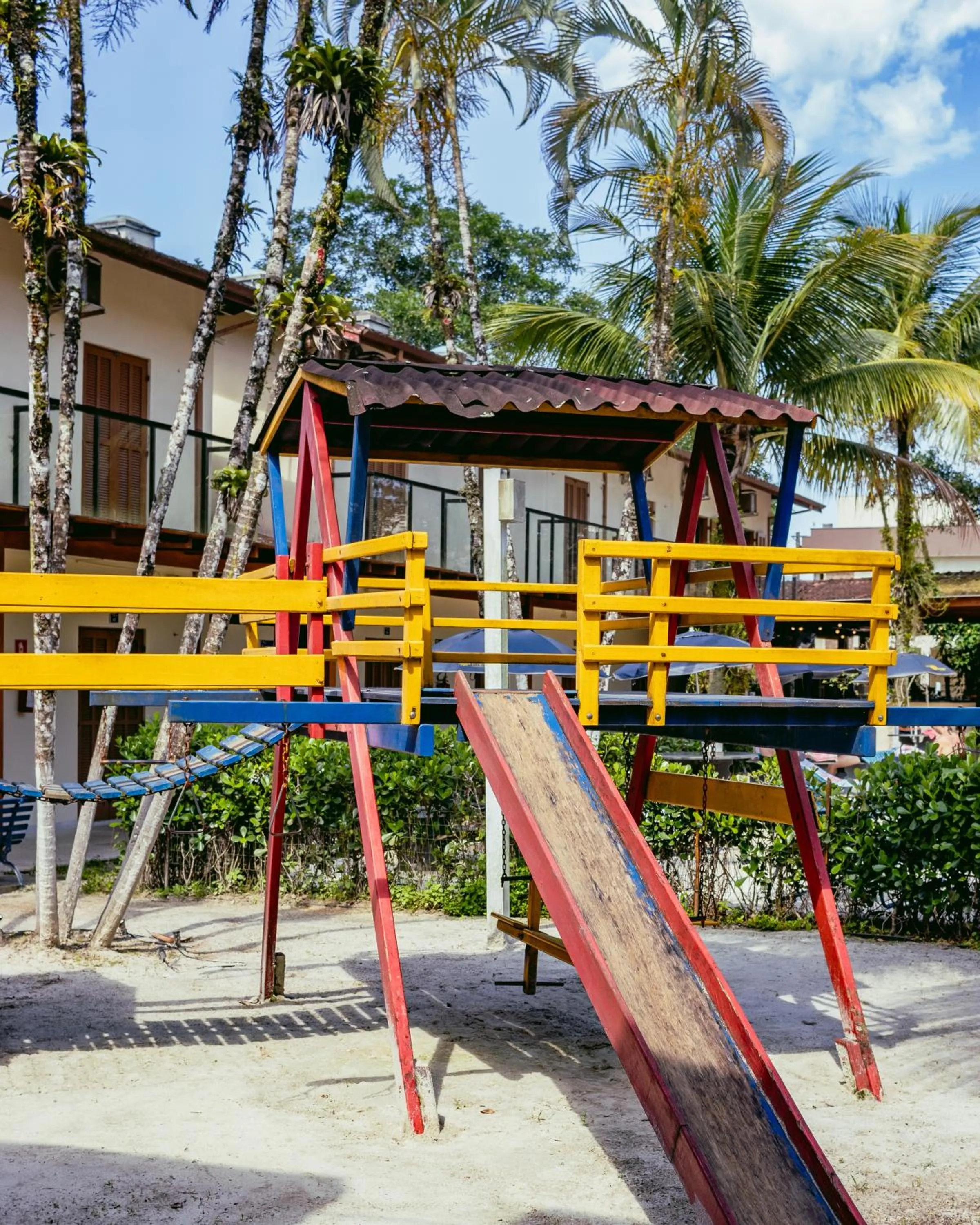 Children play ground in Pousada Ilha Vitoria