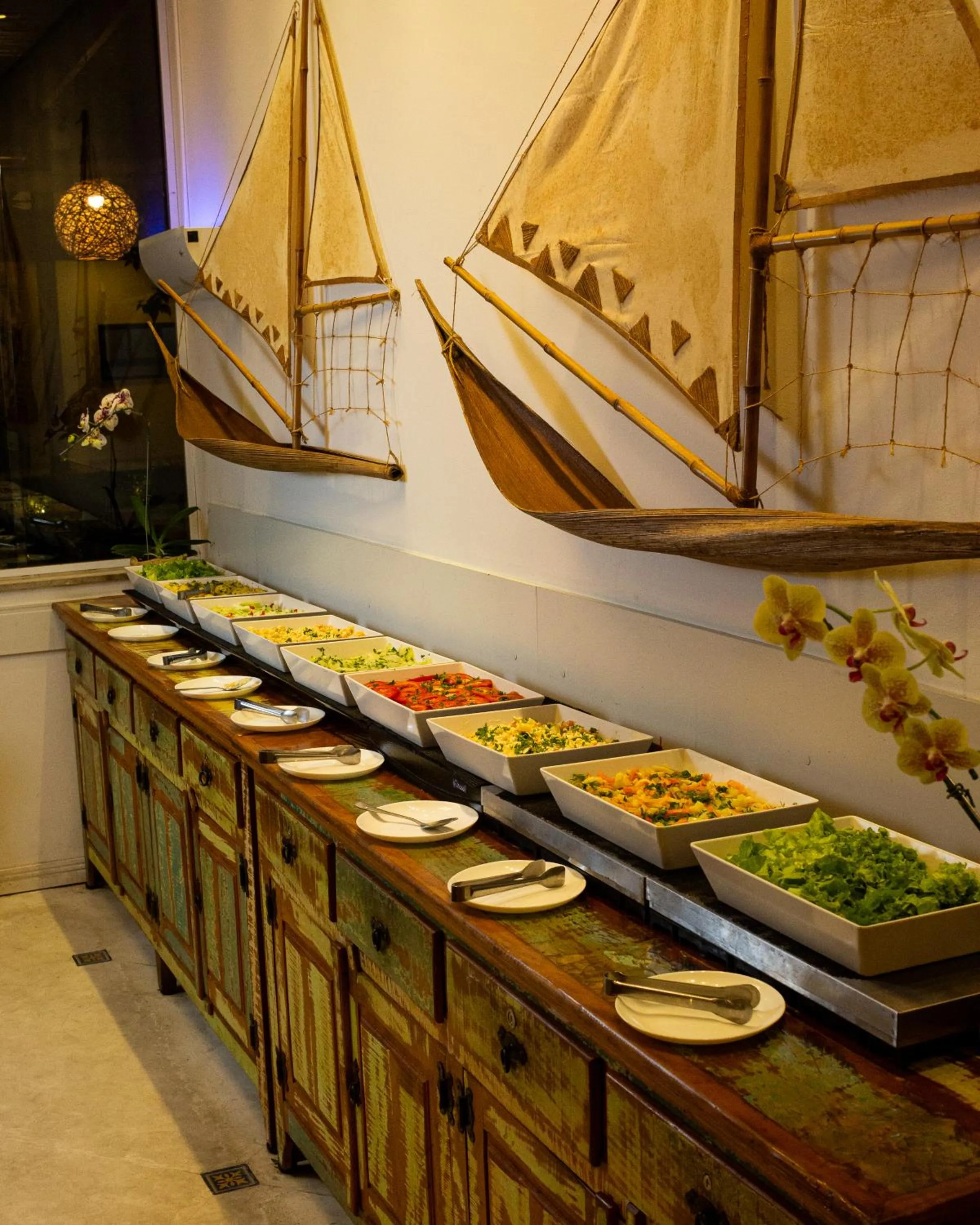 Restaurant/places to eat in Pousada Ilha Vitoria