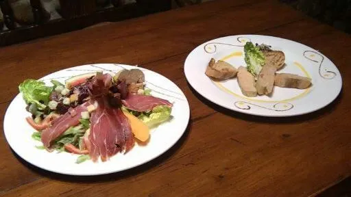 Food close-up in Logis L'Auberge Basque