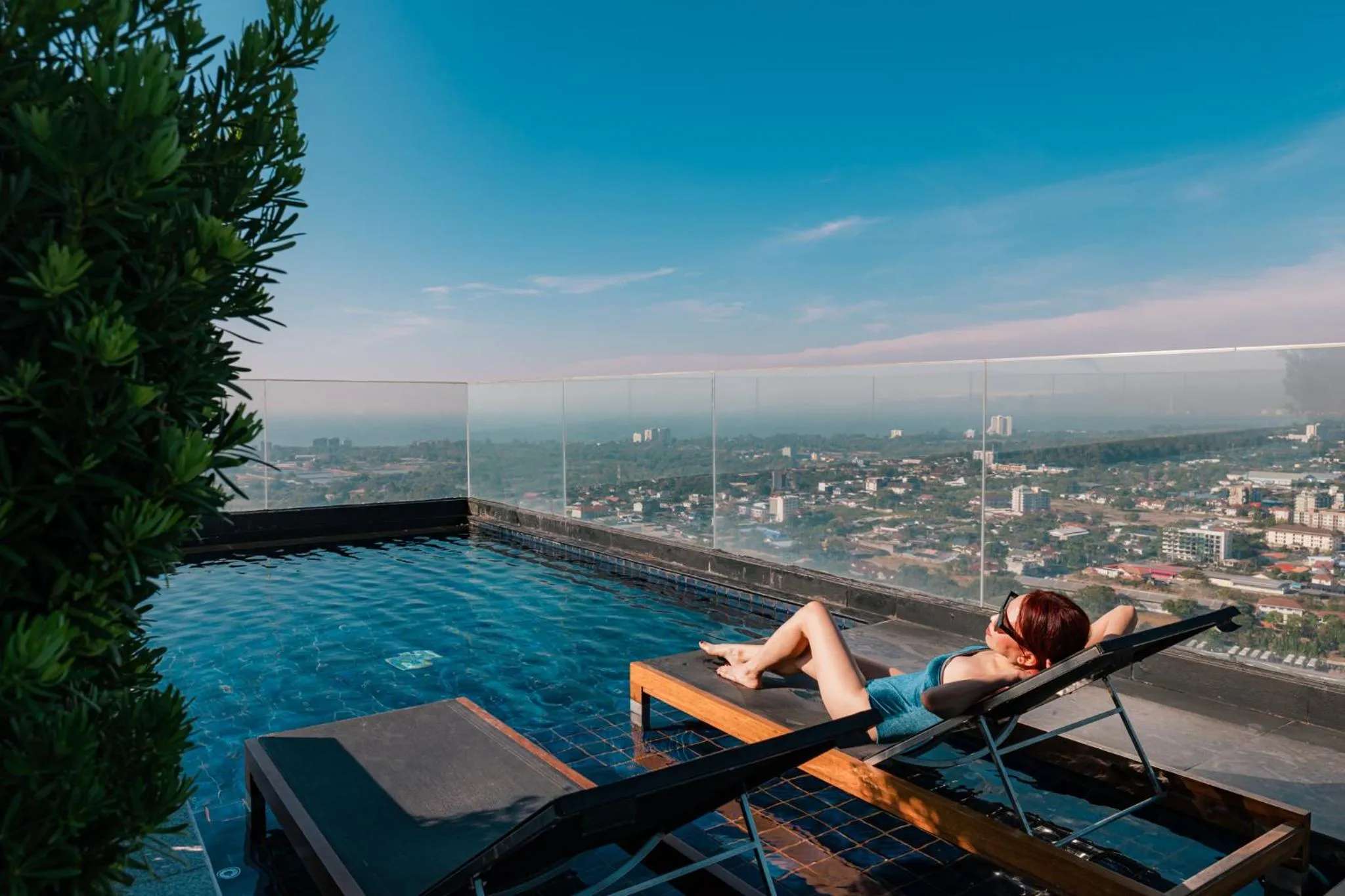 Pool view in Holiday Inn & Suites Rayong City Centre by IHG