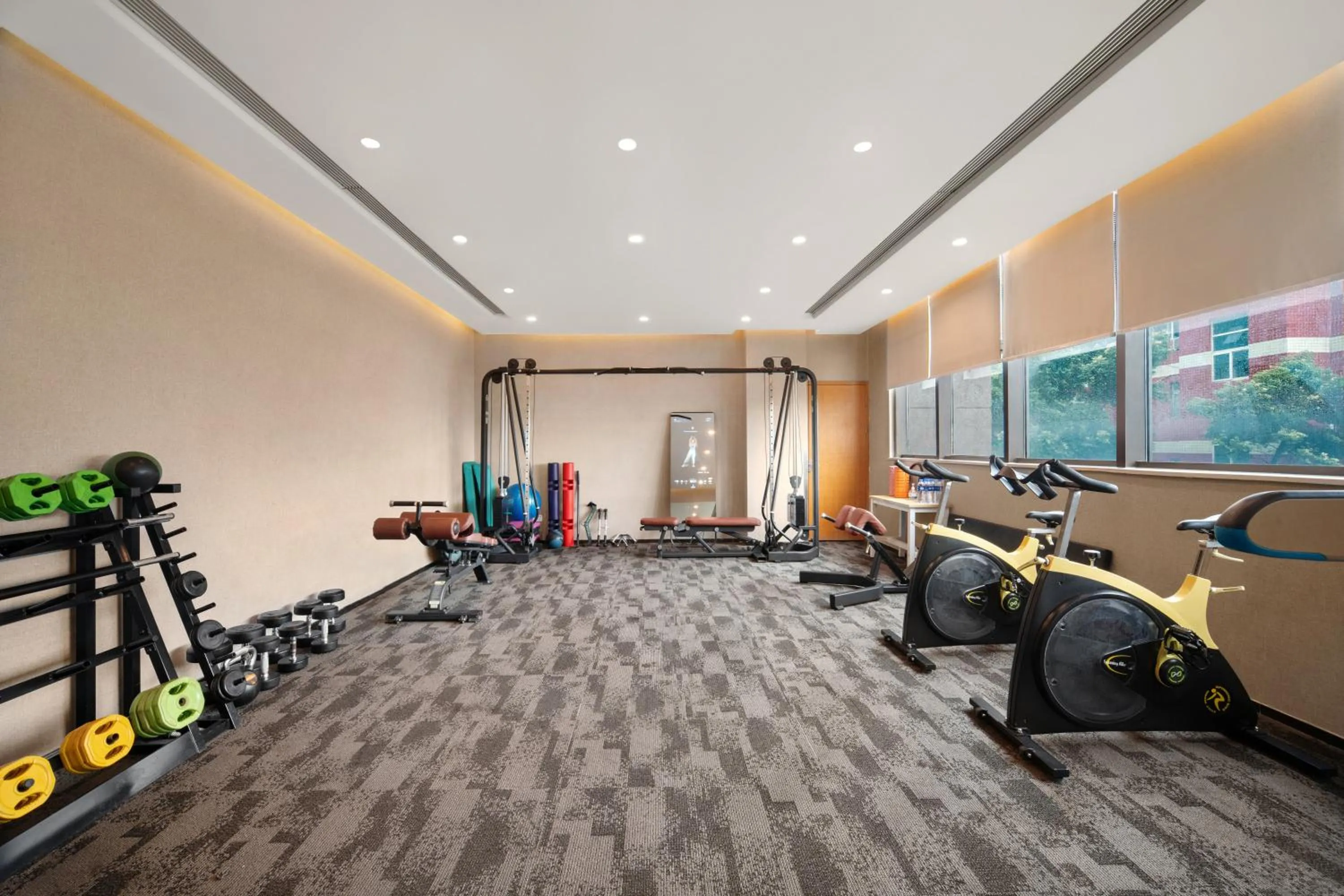 Fitness centre/facilities in Holiday Inn Express Chengdu Airport Zone Shuangliu International Airport